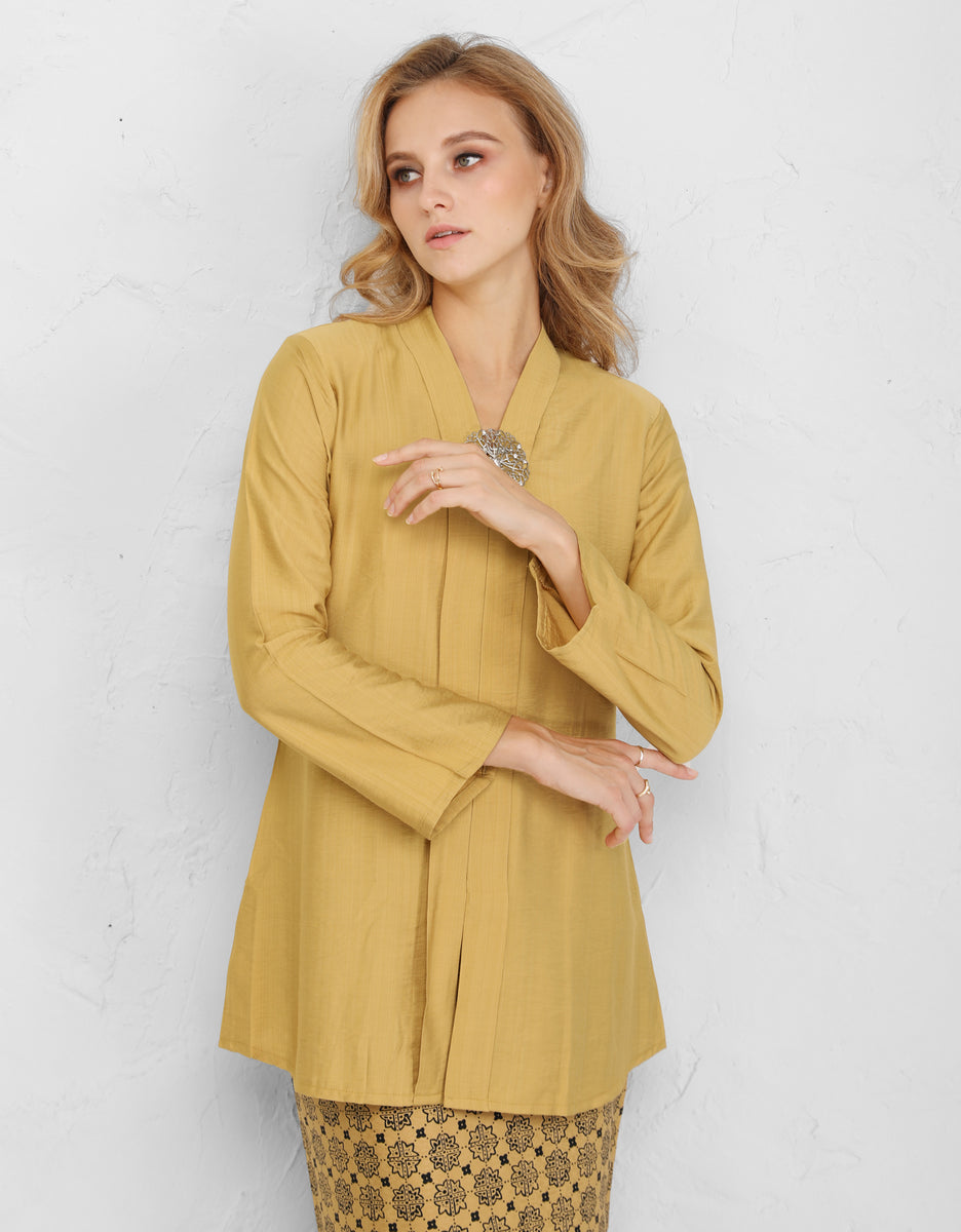 BAJU KEBAYA AADYA (GOLDEN ROD) – GIO FABRICS
