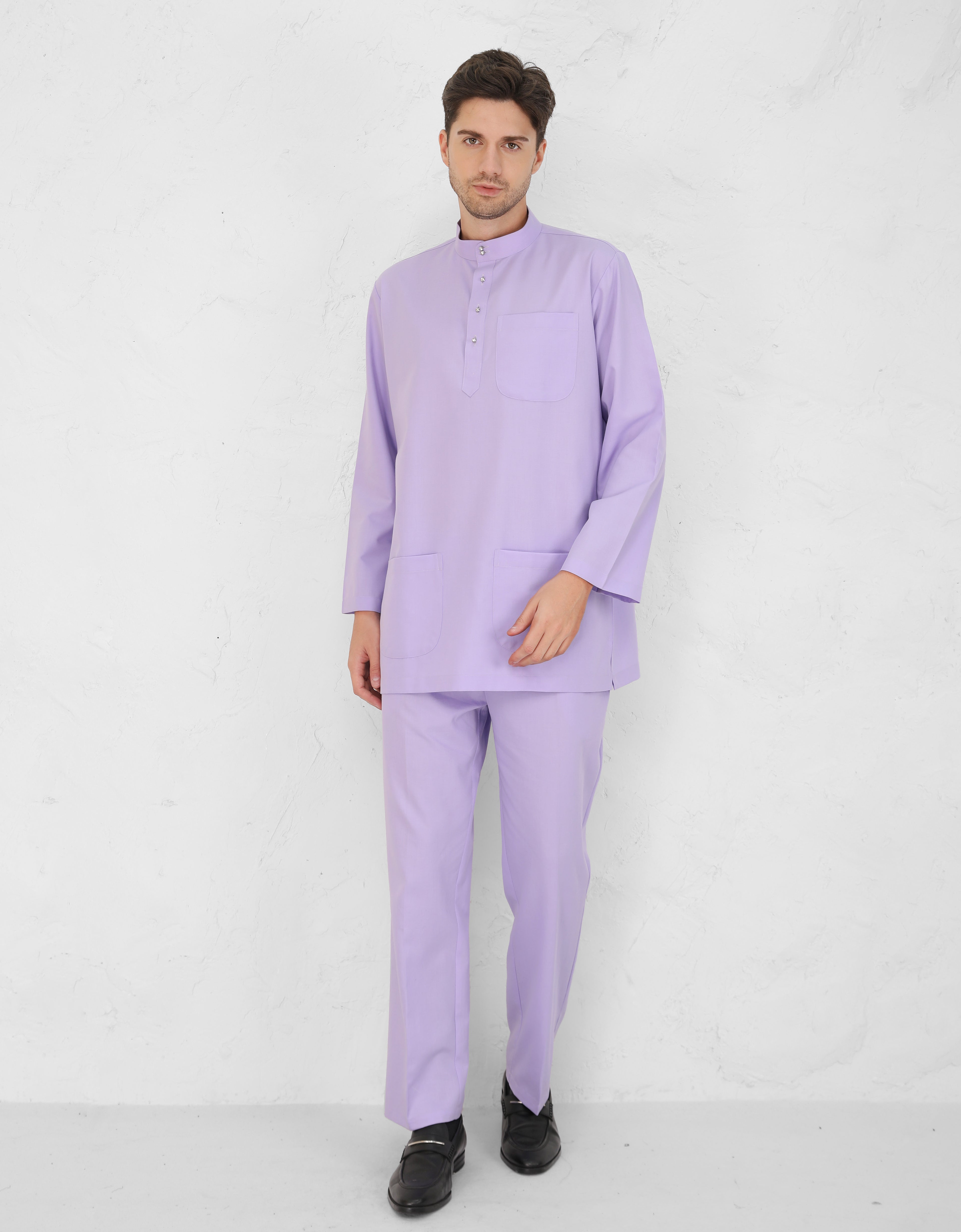 BAJU MELAYU AFWA R/FIT (LILAC)