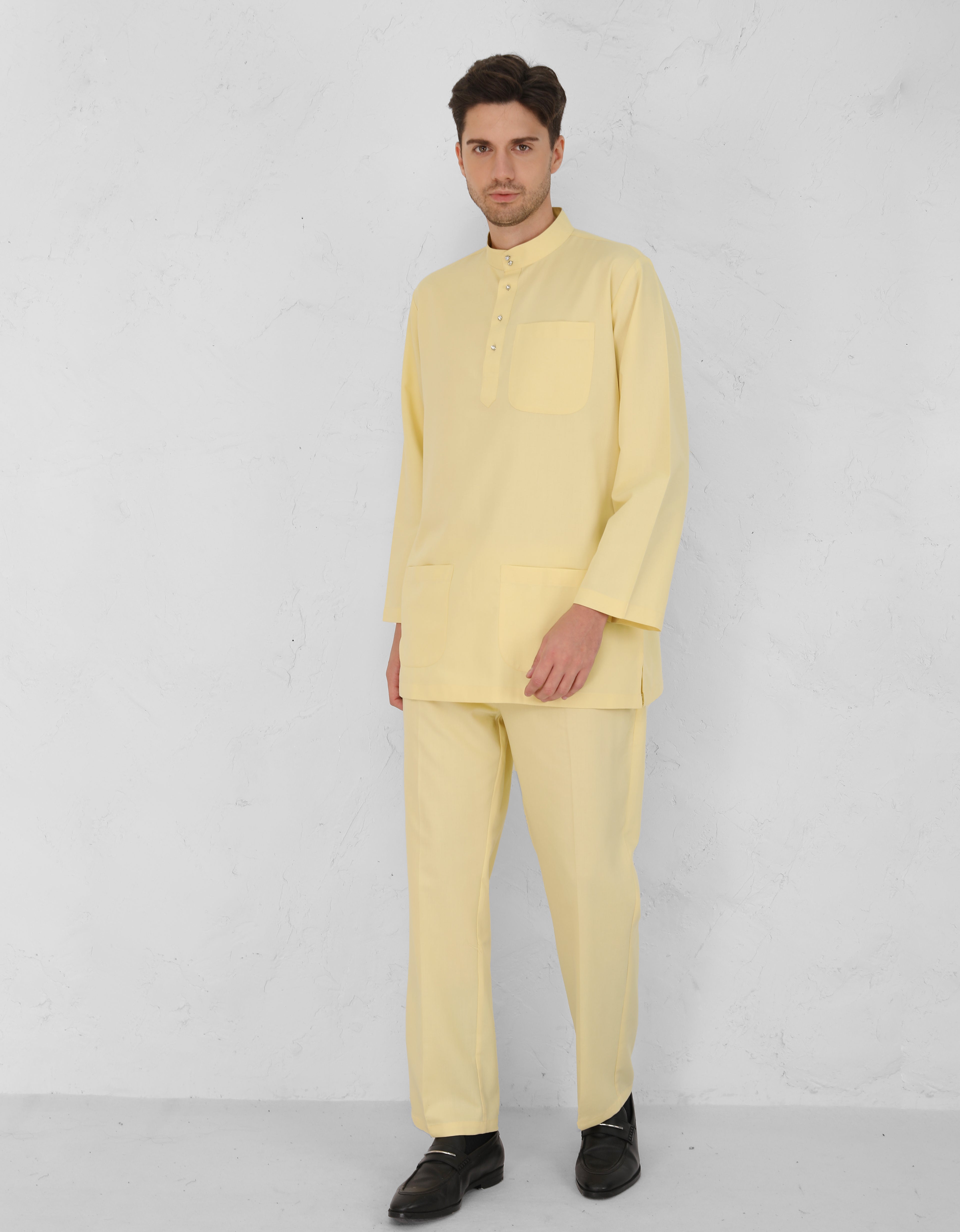 BAJU MELAYU AFWA R/FIT (SWEET YELLOW)