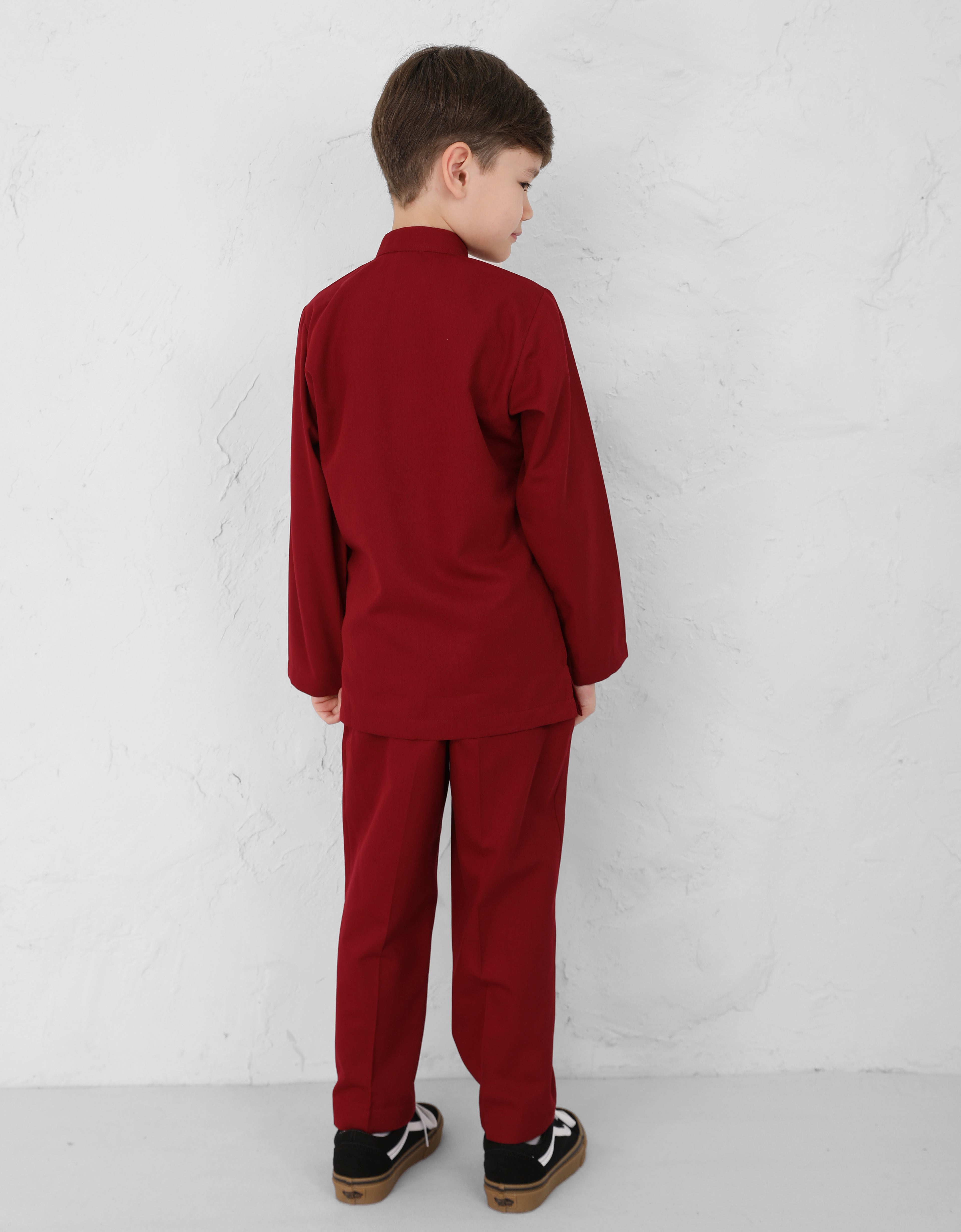 KIDS BAJU MELAYU AFWA (MAROON)