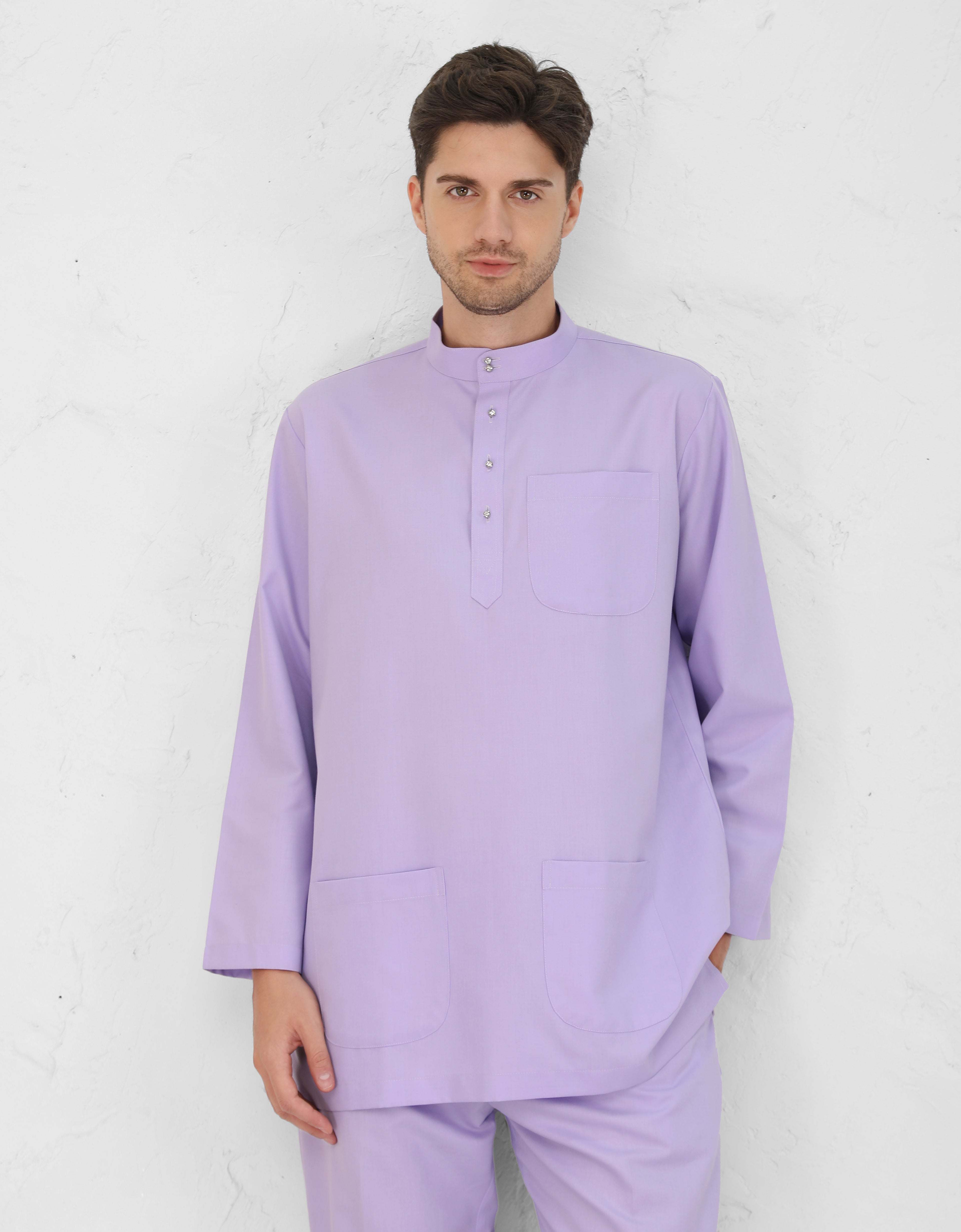 BAJU MELAYU AFWA R/FIT (LILAC)