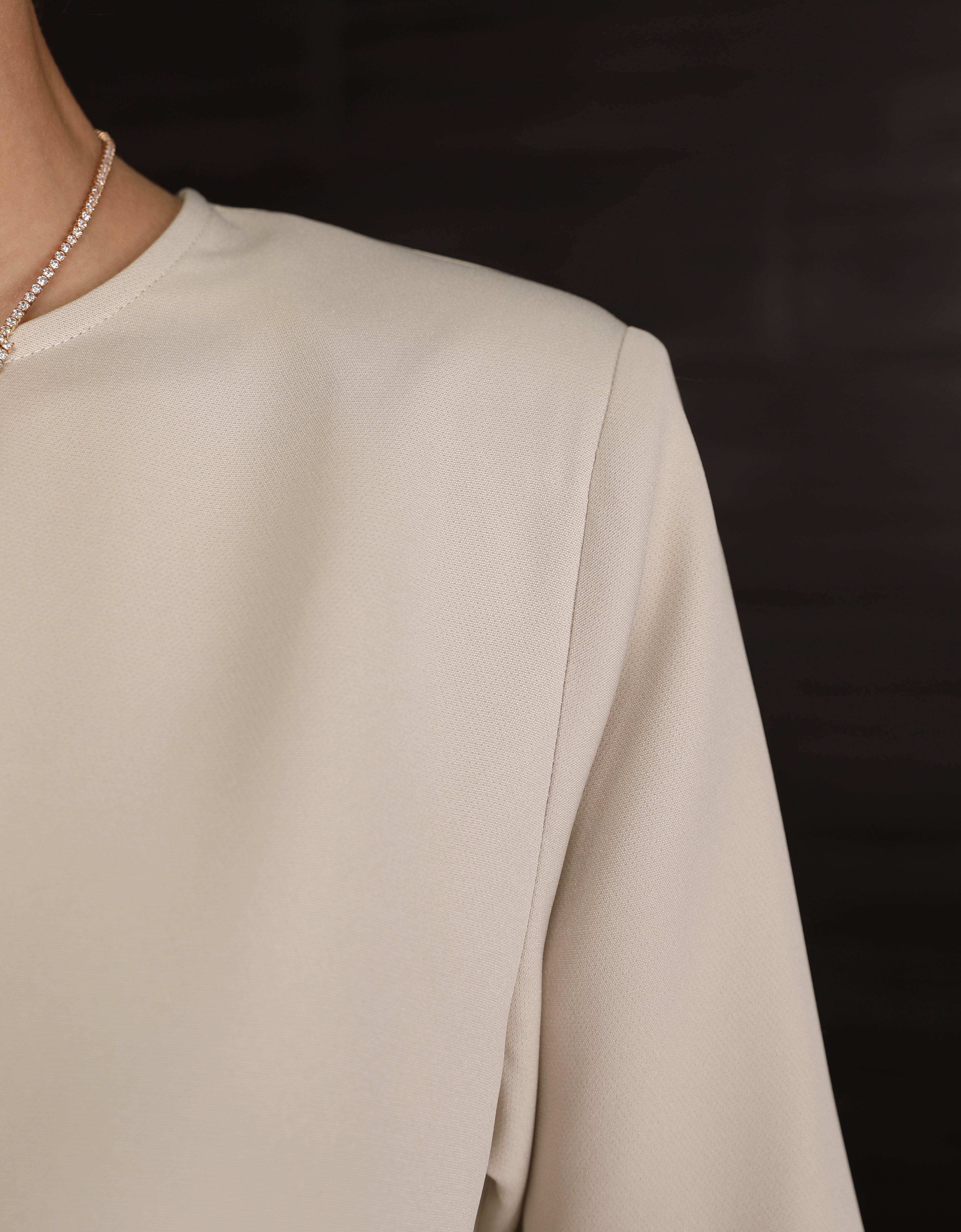 BAJU KURUNG KEDAH AGNES (NUDE)