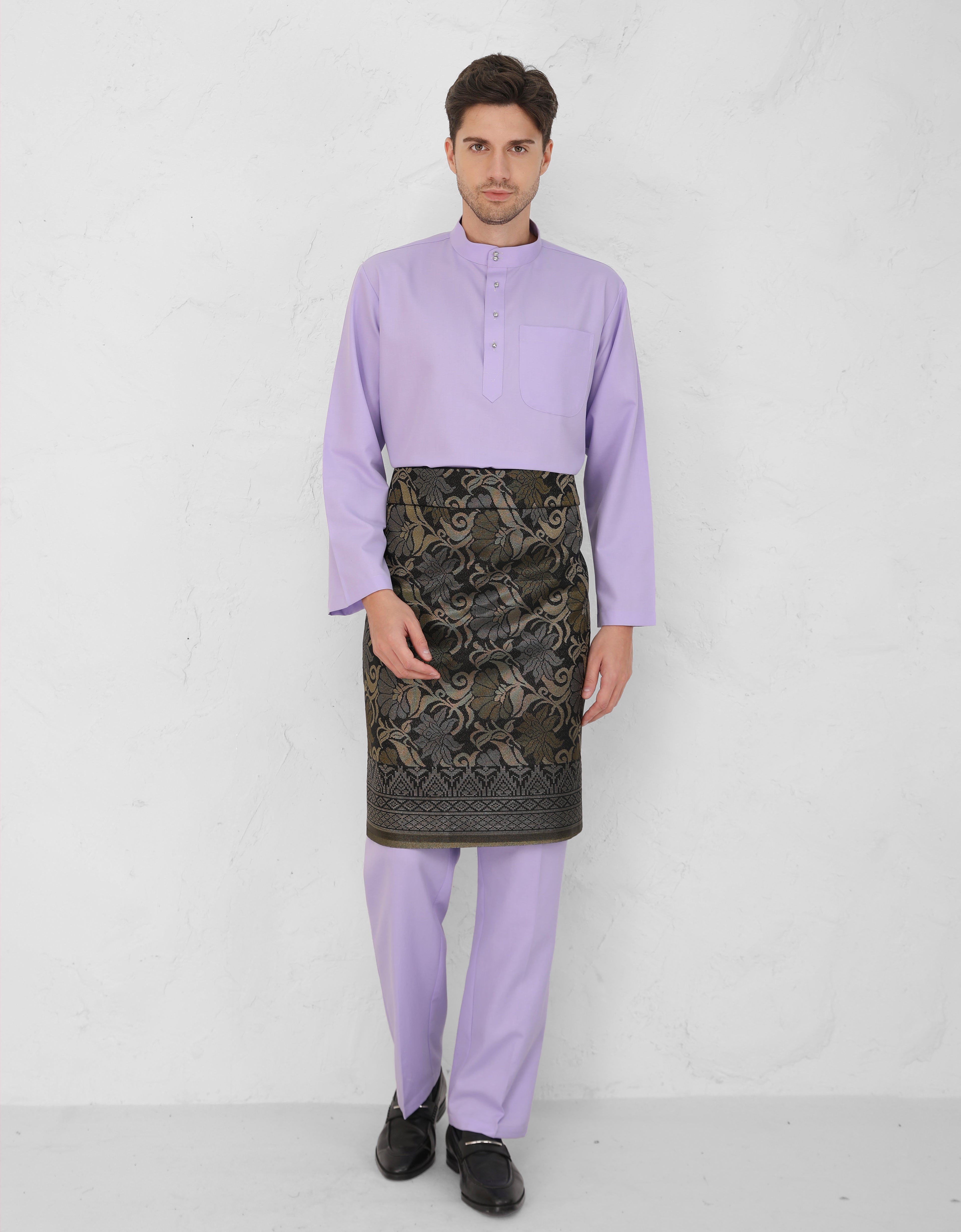 BAJU MELAYU AFWA R/FIT (LILAC)