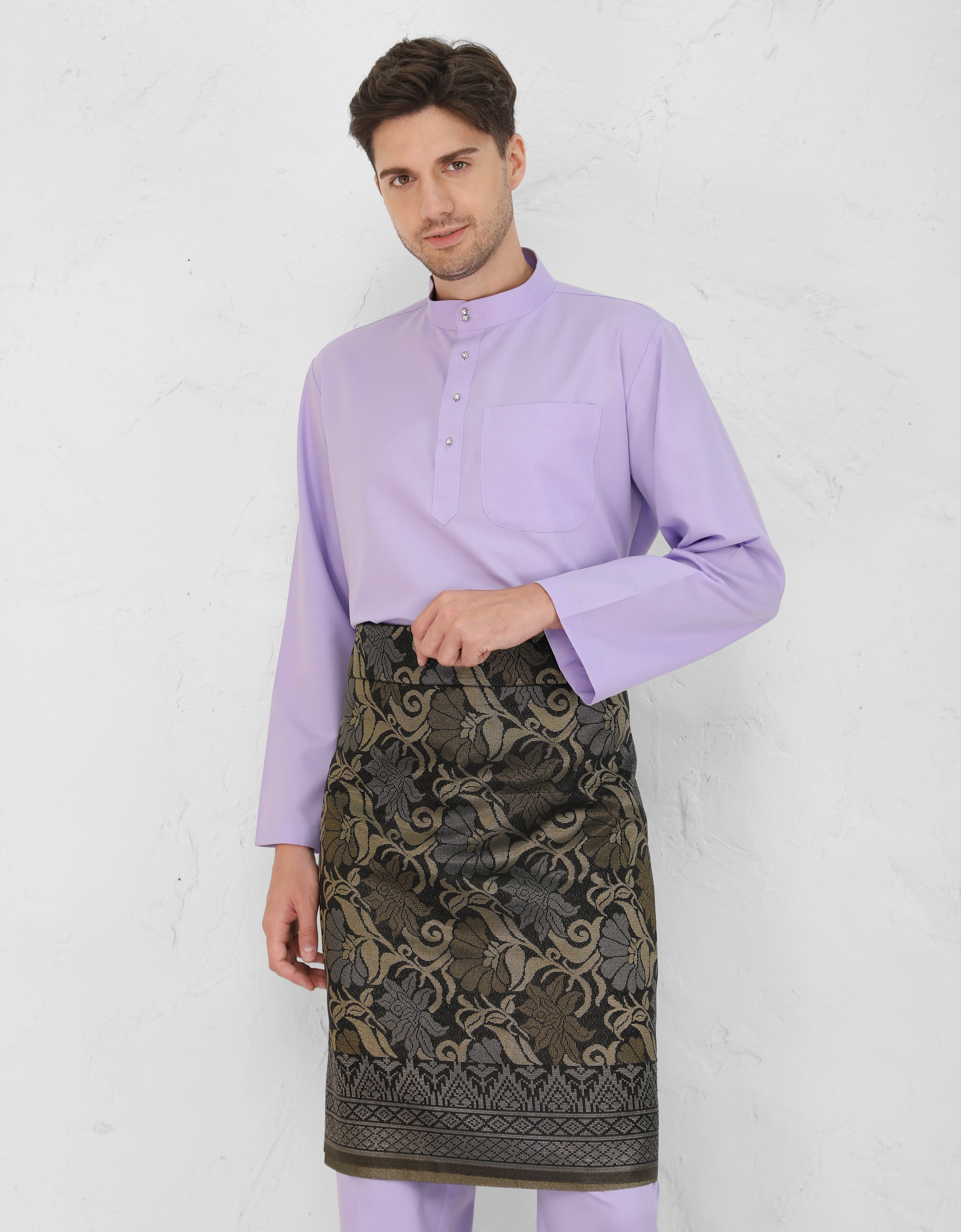 BAJU MELAYU AFWA R/FIT (LILAC)