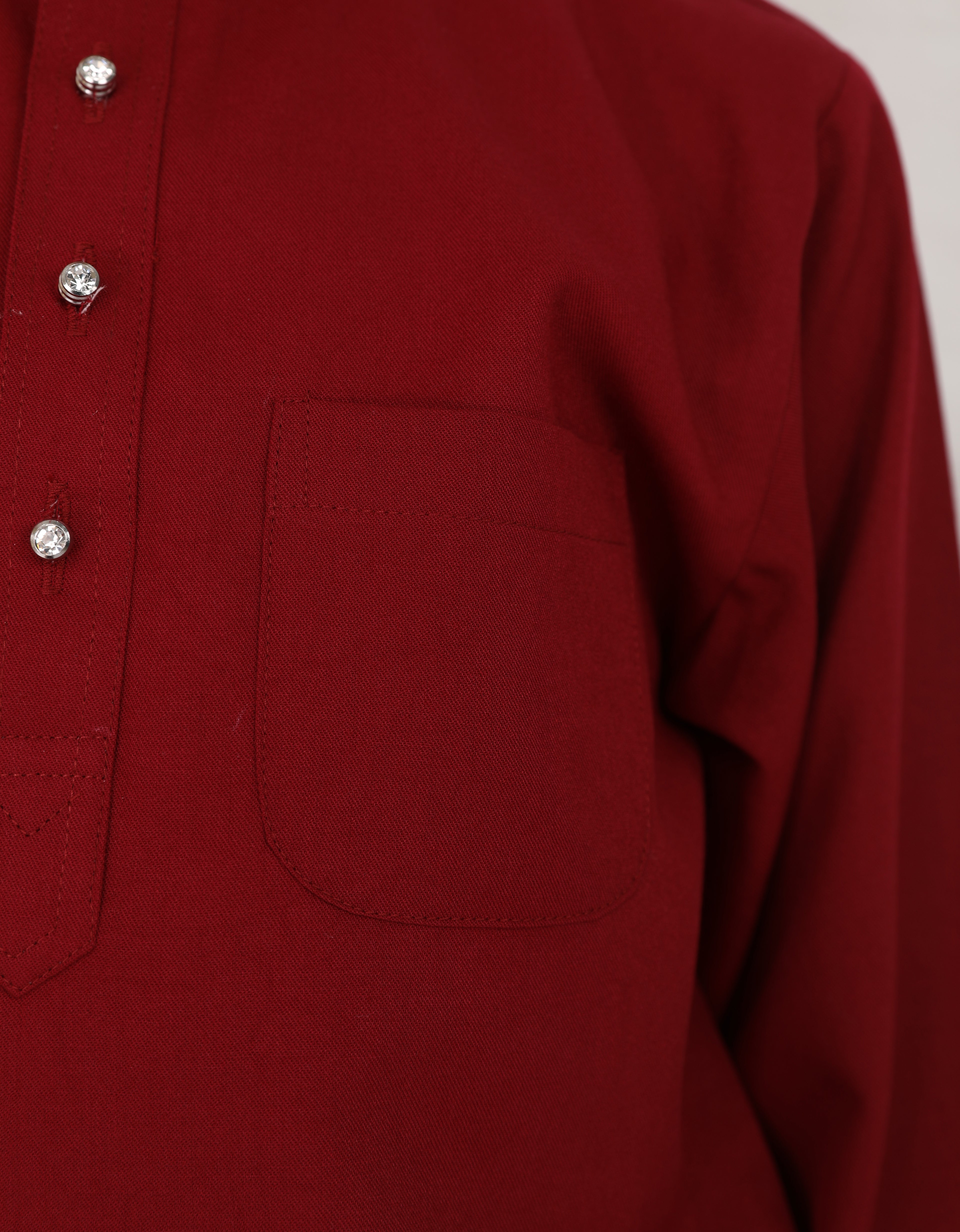 KIDS BAJU MELAYU AFWA (MAROON)