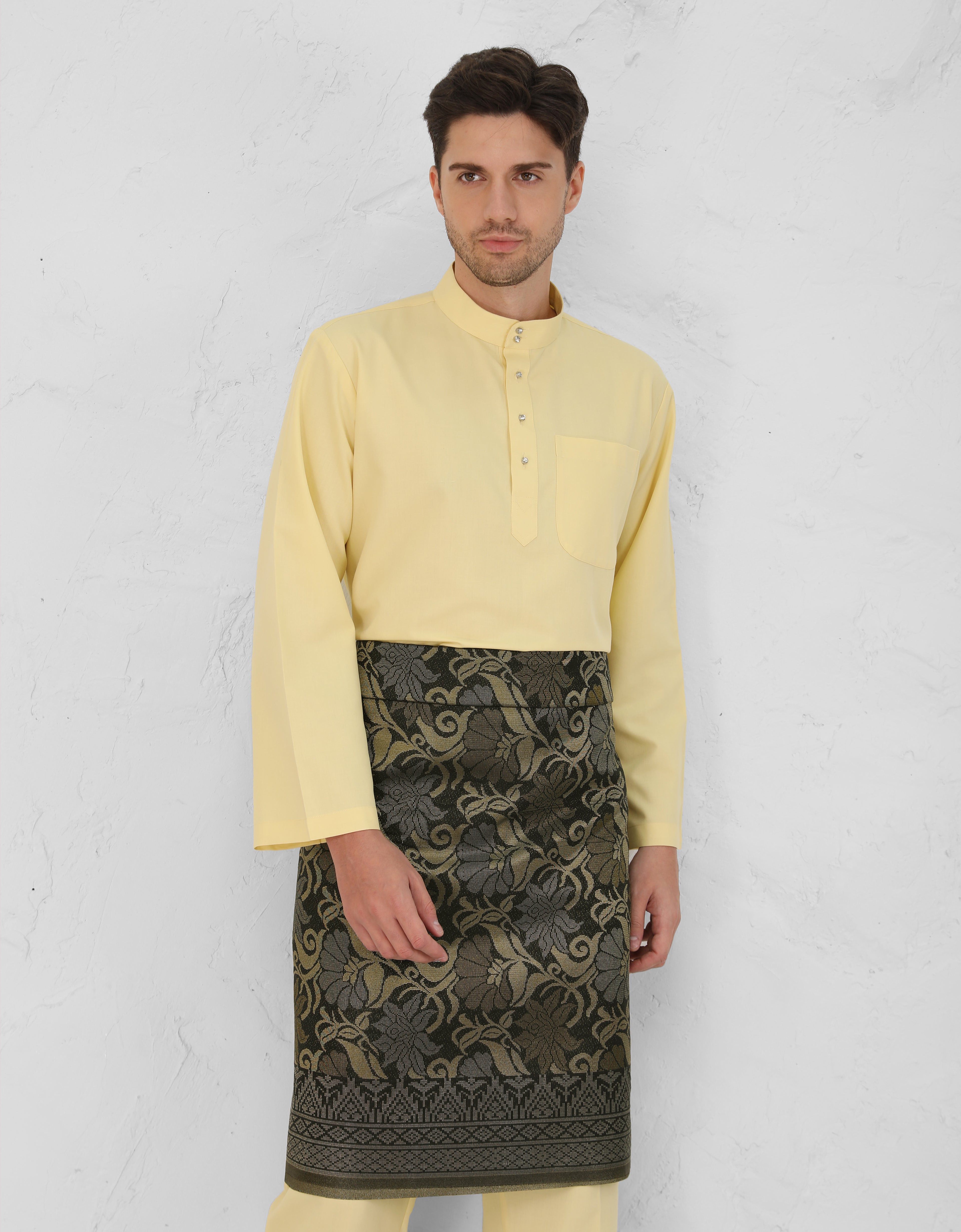 BAJU MELAYU AFWA R/FIT (SWEET YELLOW)