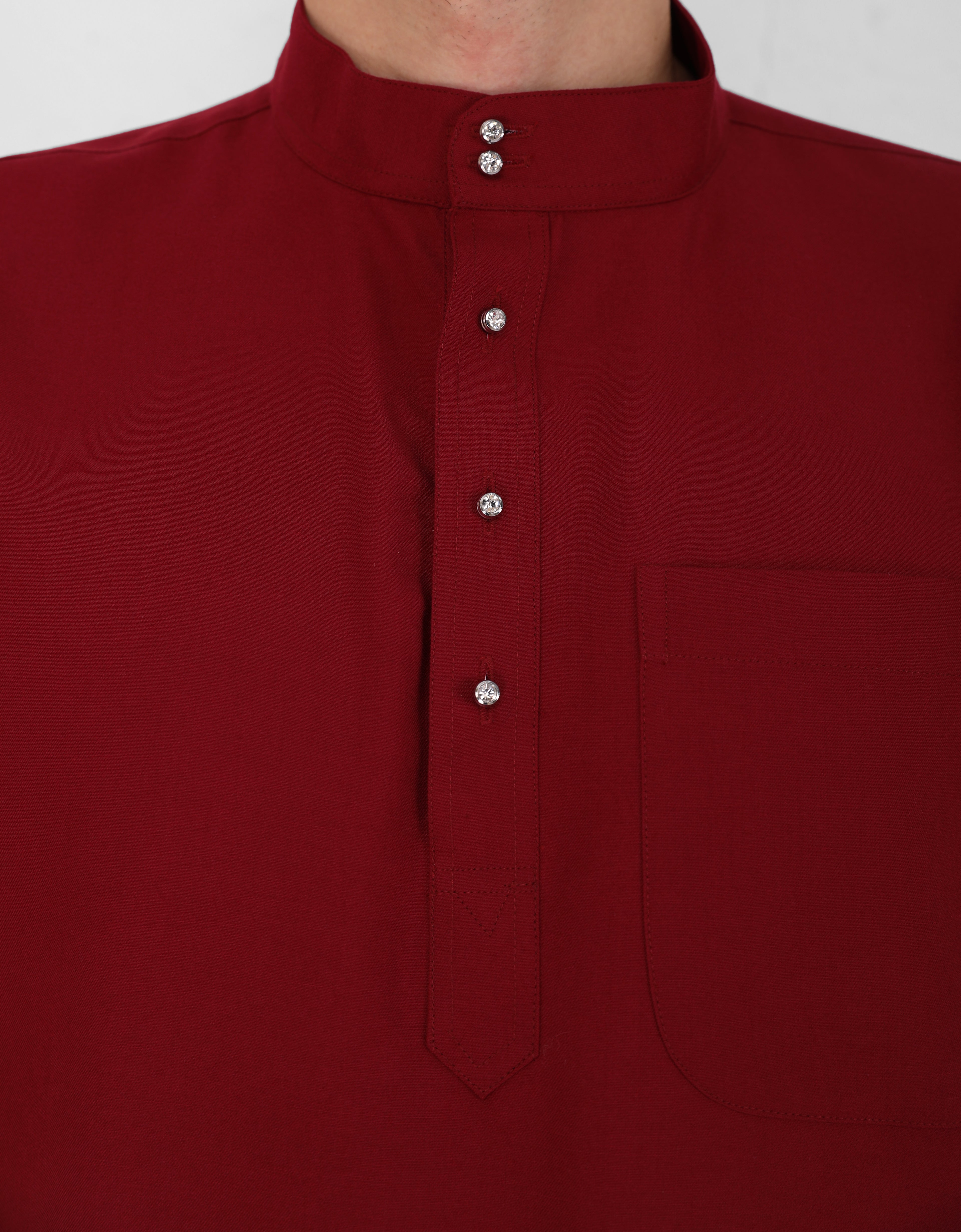 BAJU MELAYU AFWA R/FIT (MAROON)
