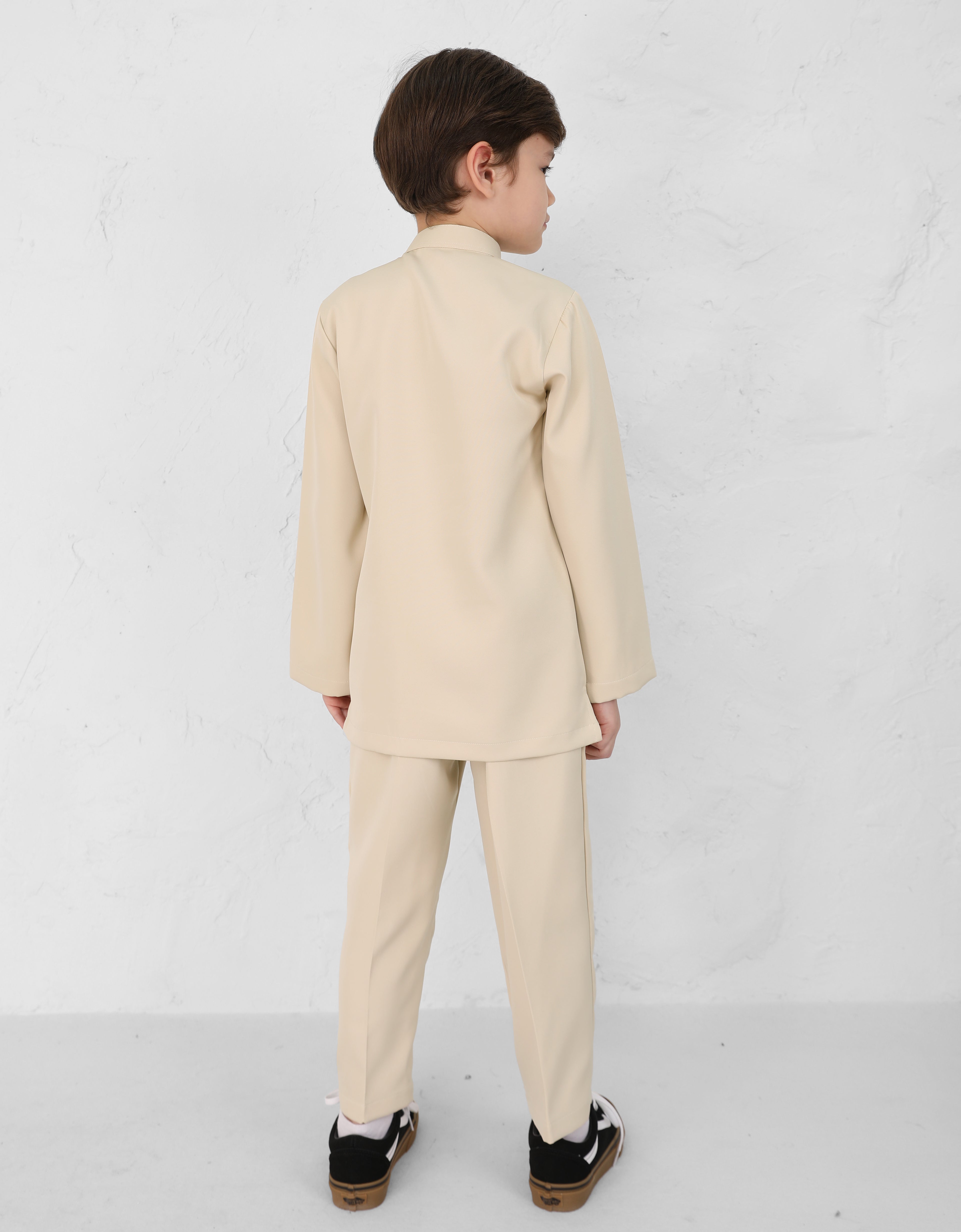KIDS BAJU MELAYU AQSAD S/FIT (NUDE)