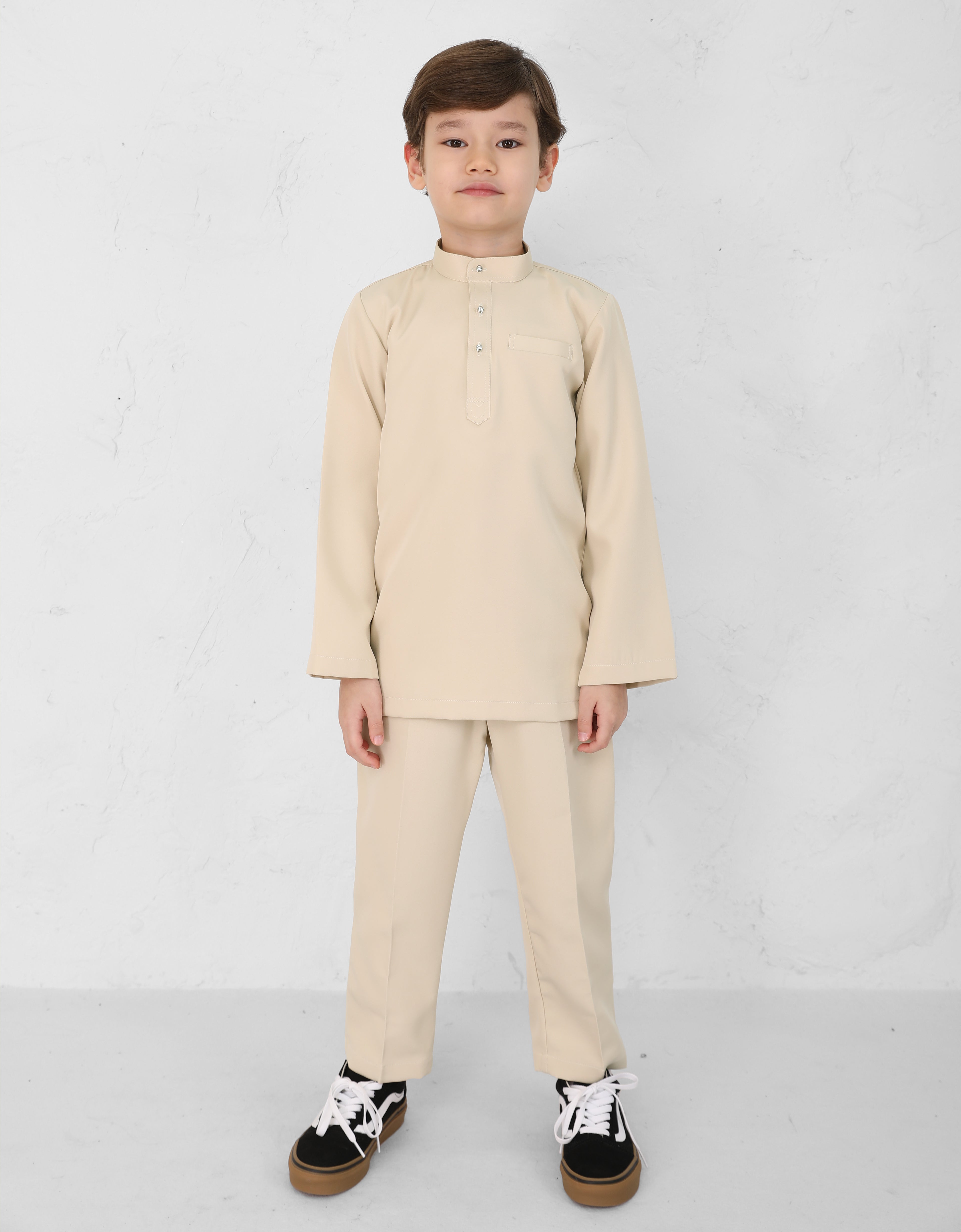 KIDS BAJU MELAYU AQSAD S/FIT (NUDE)