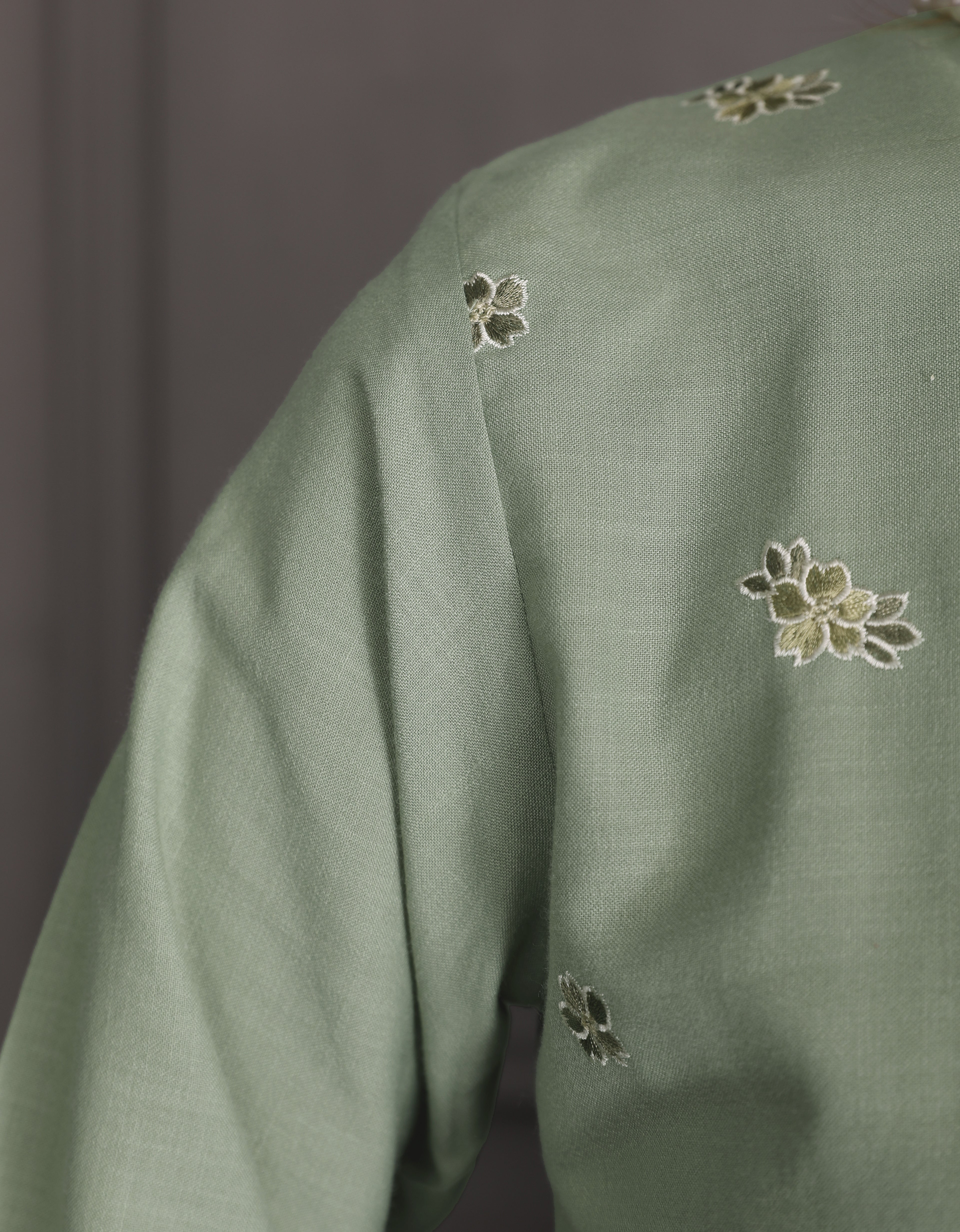 BAJU KURUNG KEDAH AVELINE (TENDRIL GREEN)