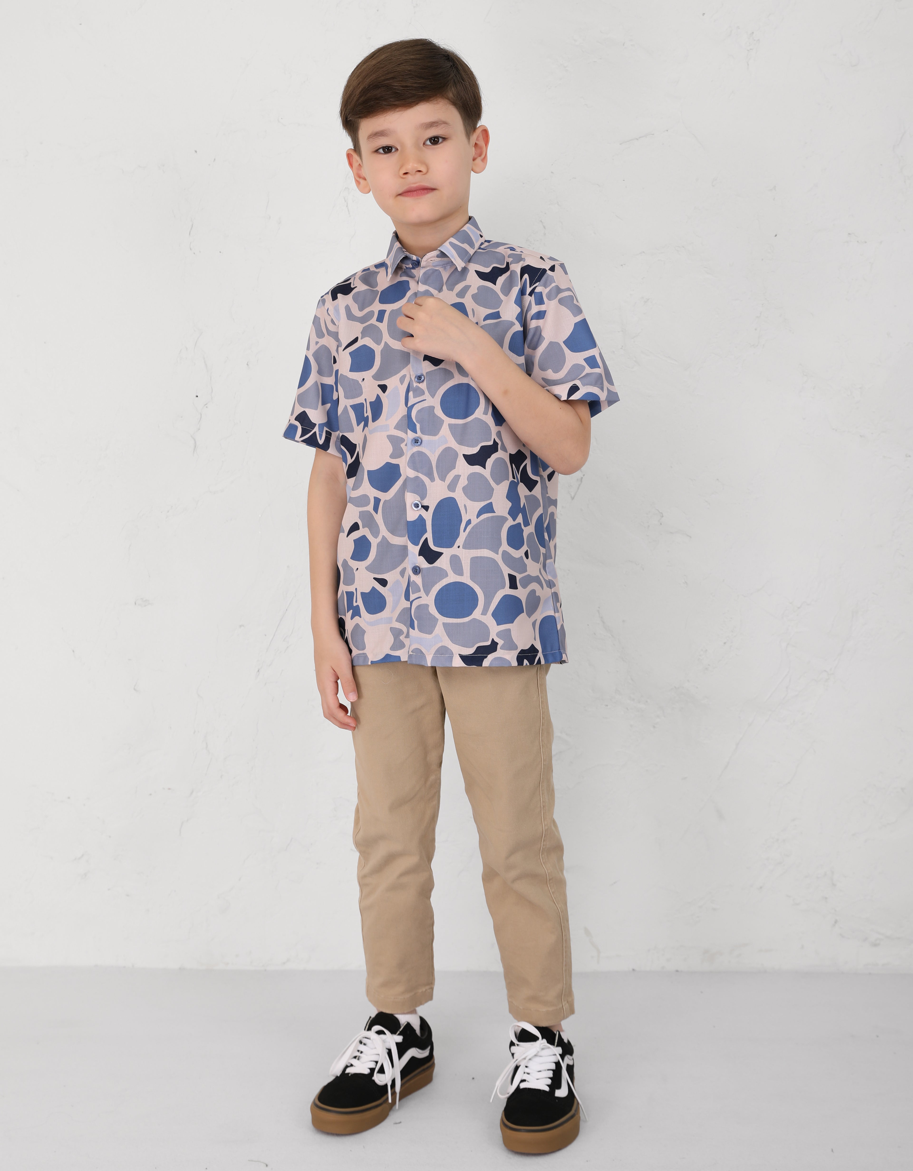 KIDS JUSTIN SHIRT (LAGOON)