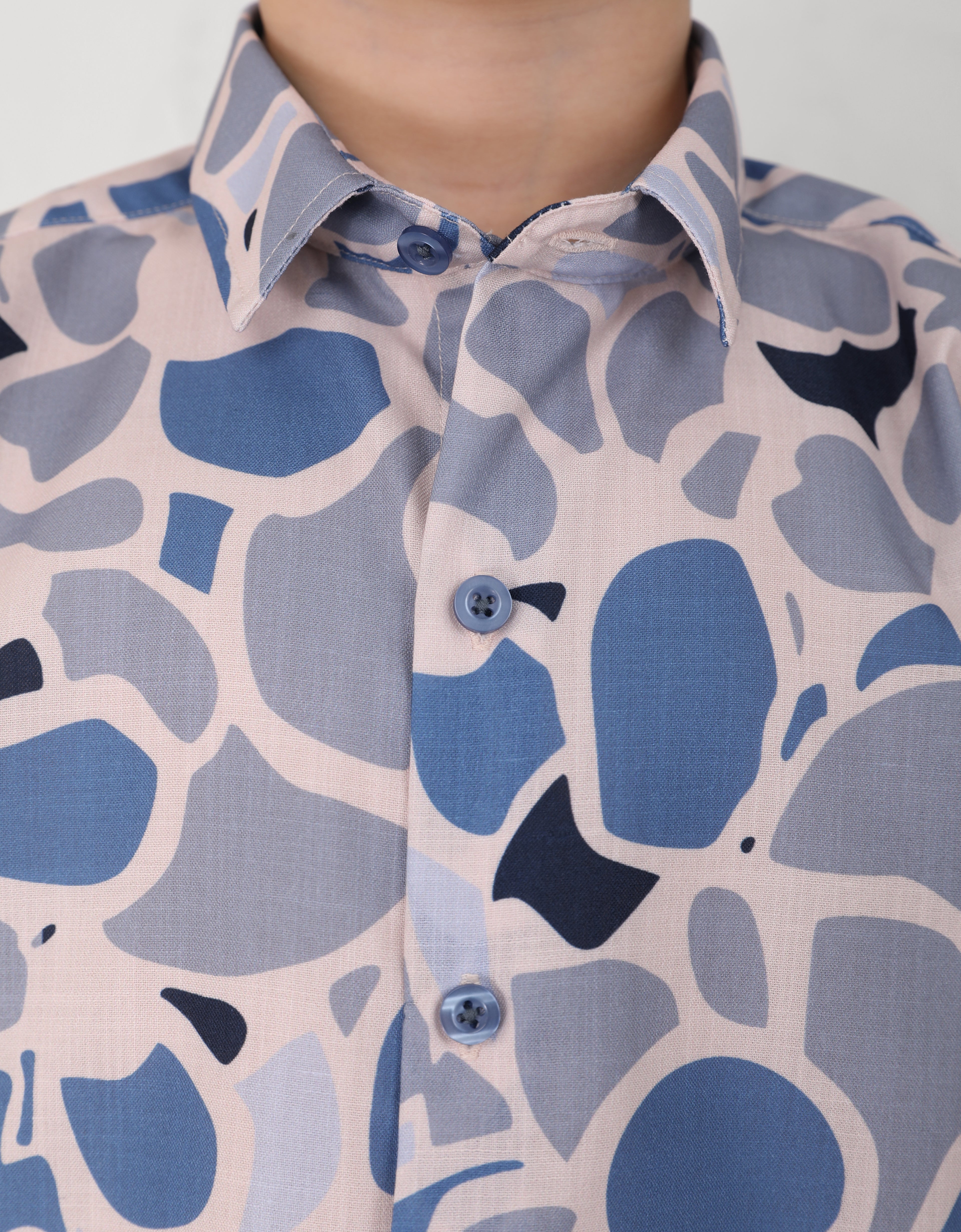 KIDS JUSTIN SHIRT (LAGOON)