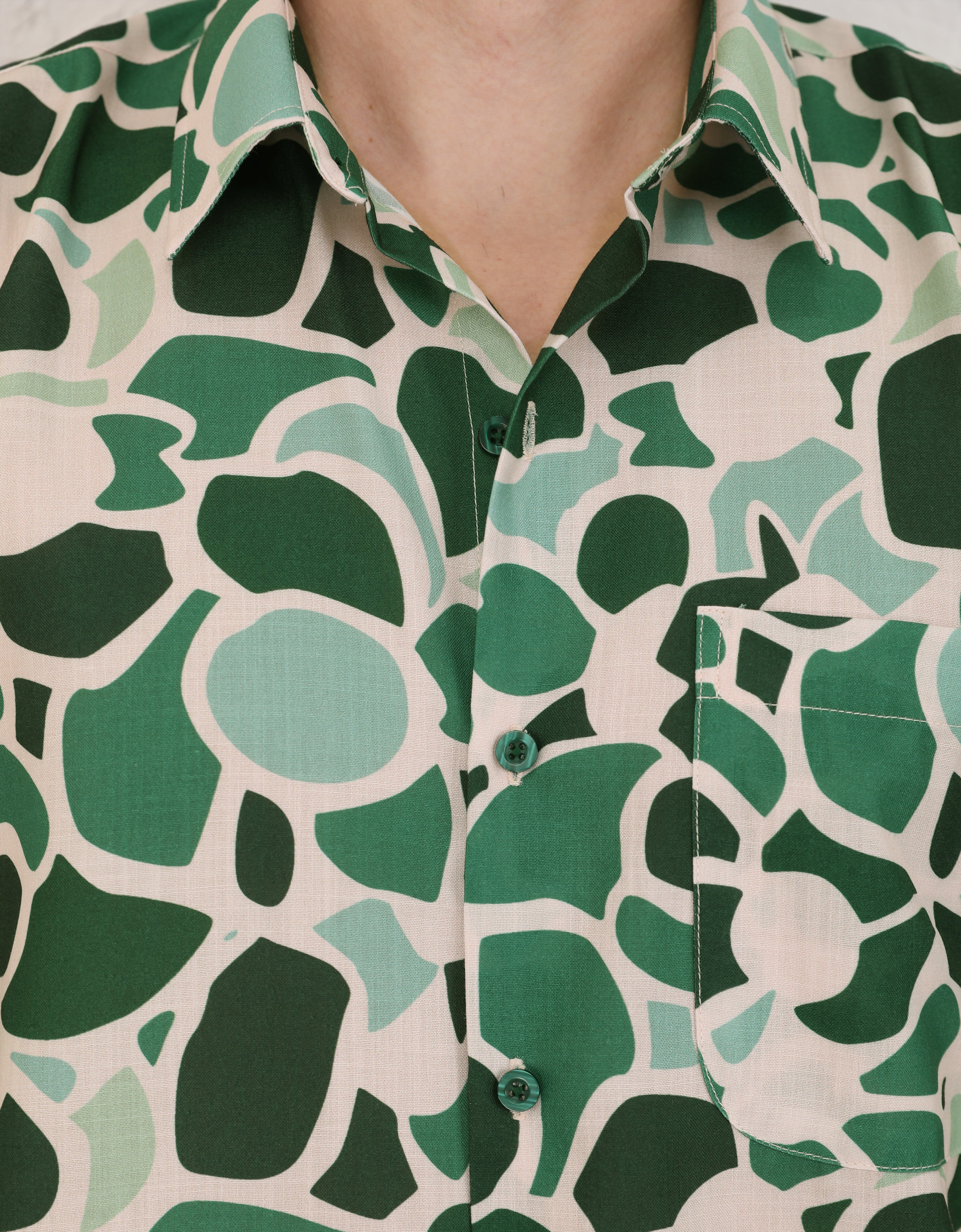 JUSTIN SHIRT (EMERALD GREEN)