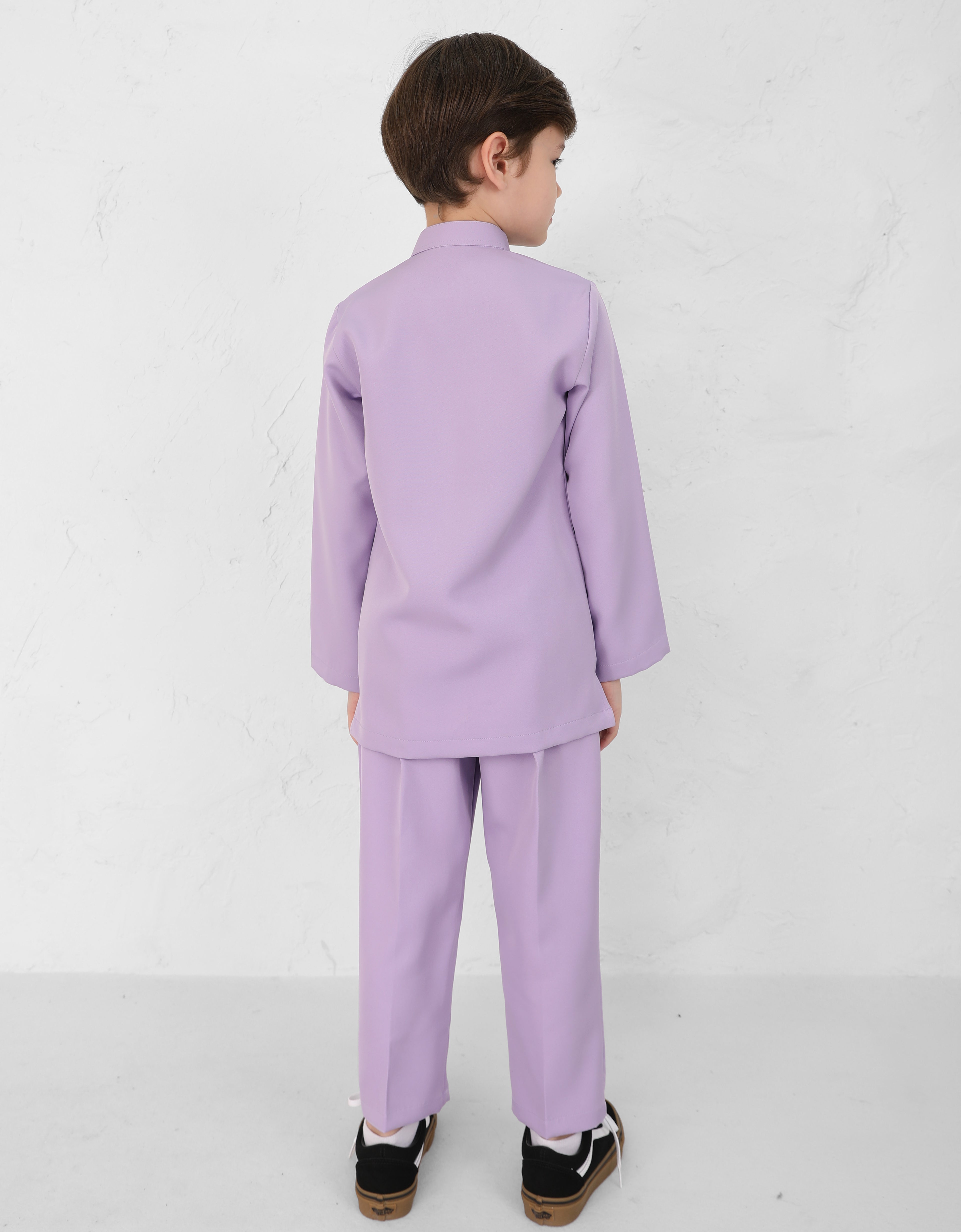 KIDS BAJU MELAYU AQSAD S/FIT (LILAC)