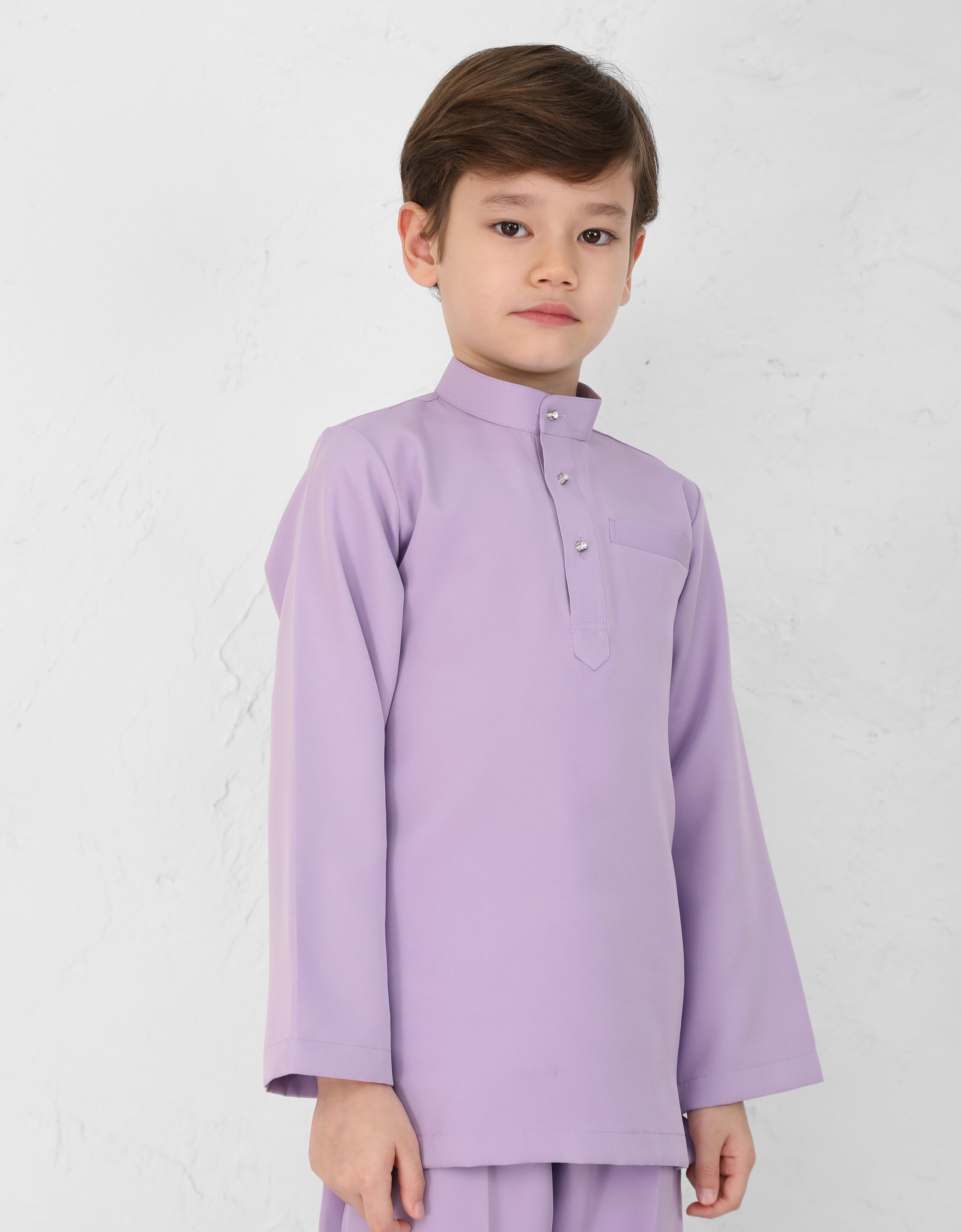KIDS BAJU MELAYU AQSAD S/FIT (LILAC)