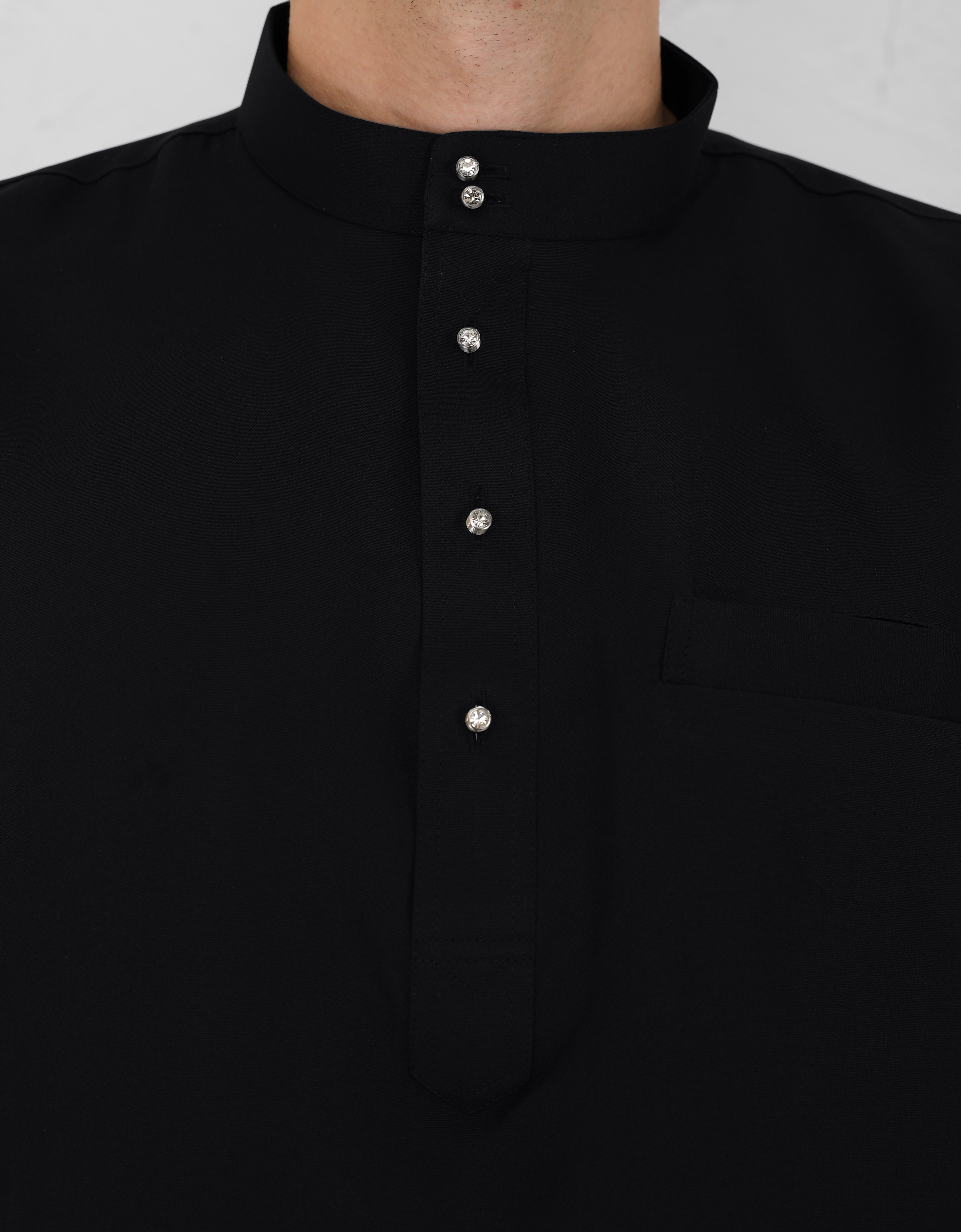 BAJU MELAYU BAYU (BLACK)