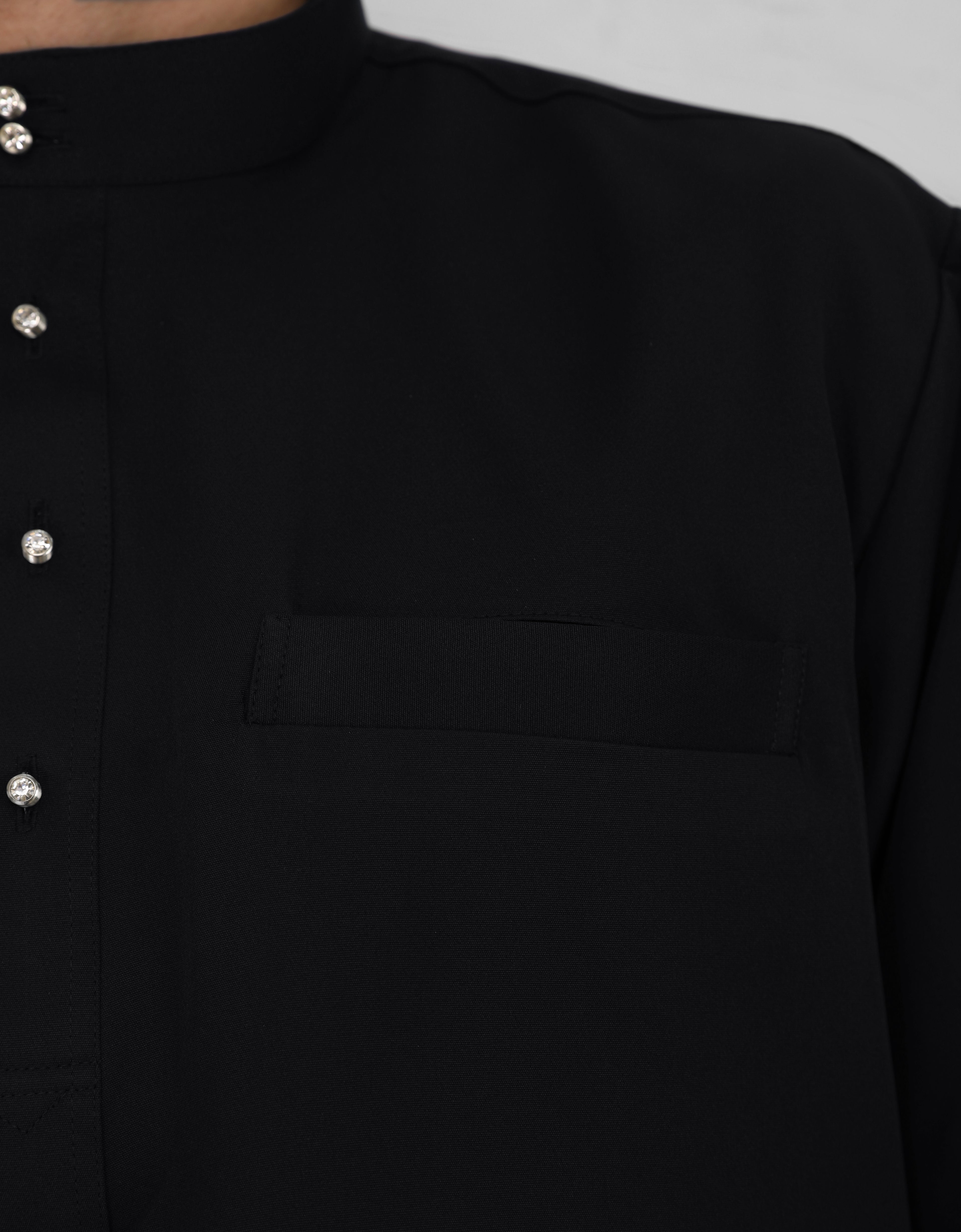 BAJU MELAYU BAYU (BLACK)
