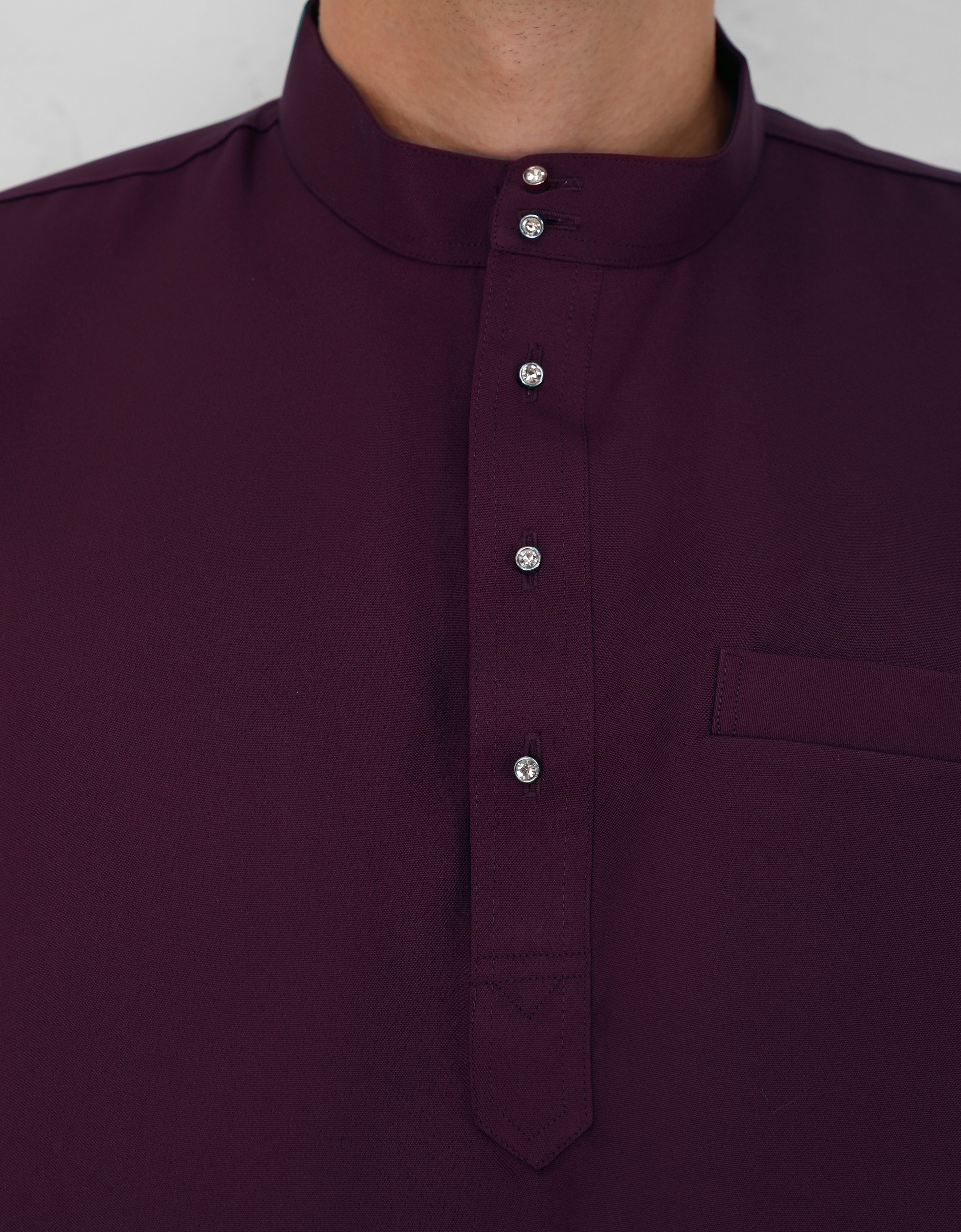 BAJU MELAYU BAYU (DARK PURPLE)