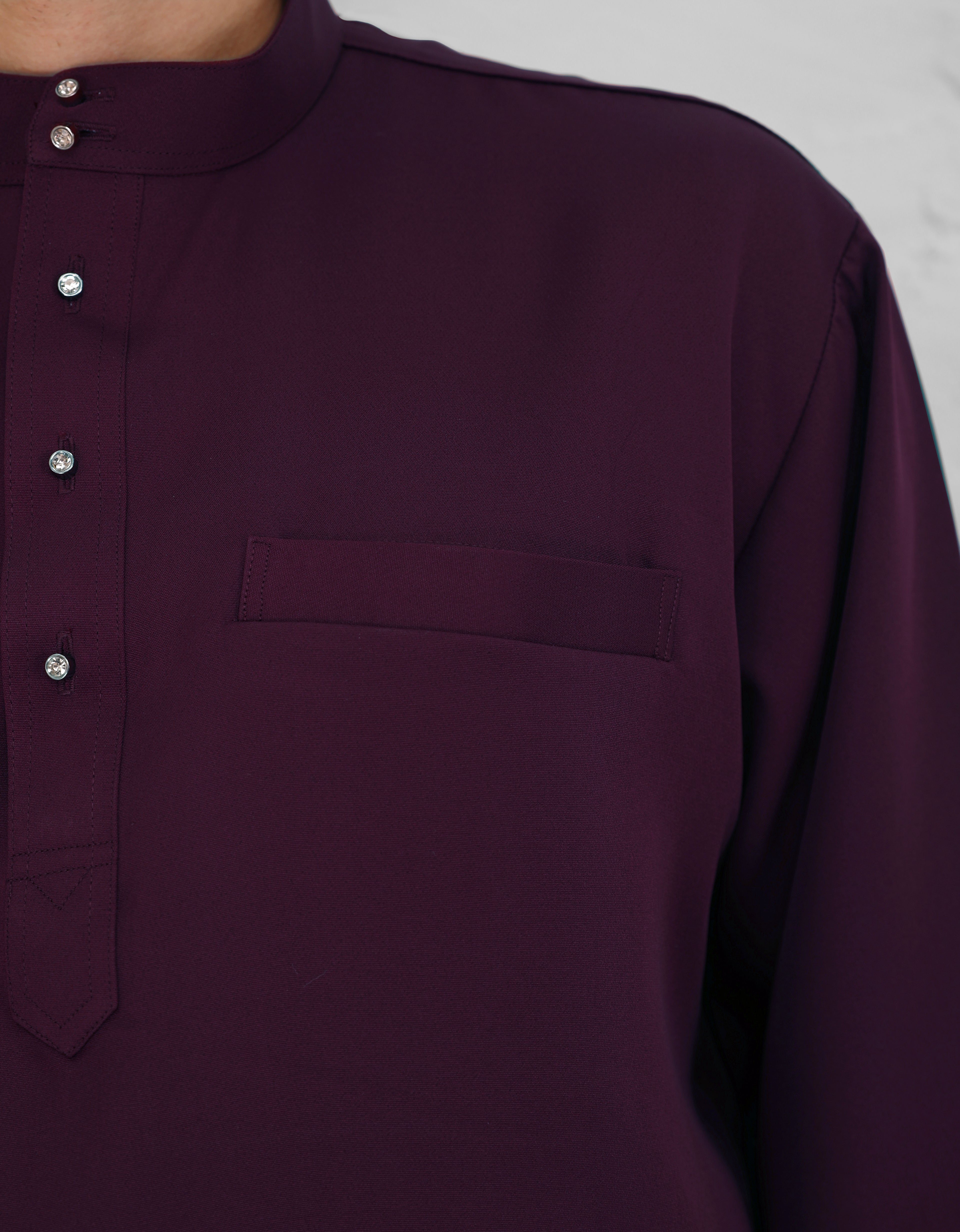 BAJU MELAYU BAYU (DARK PURPLE)