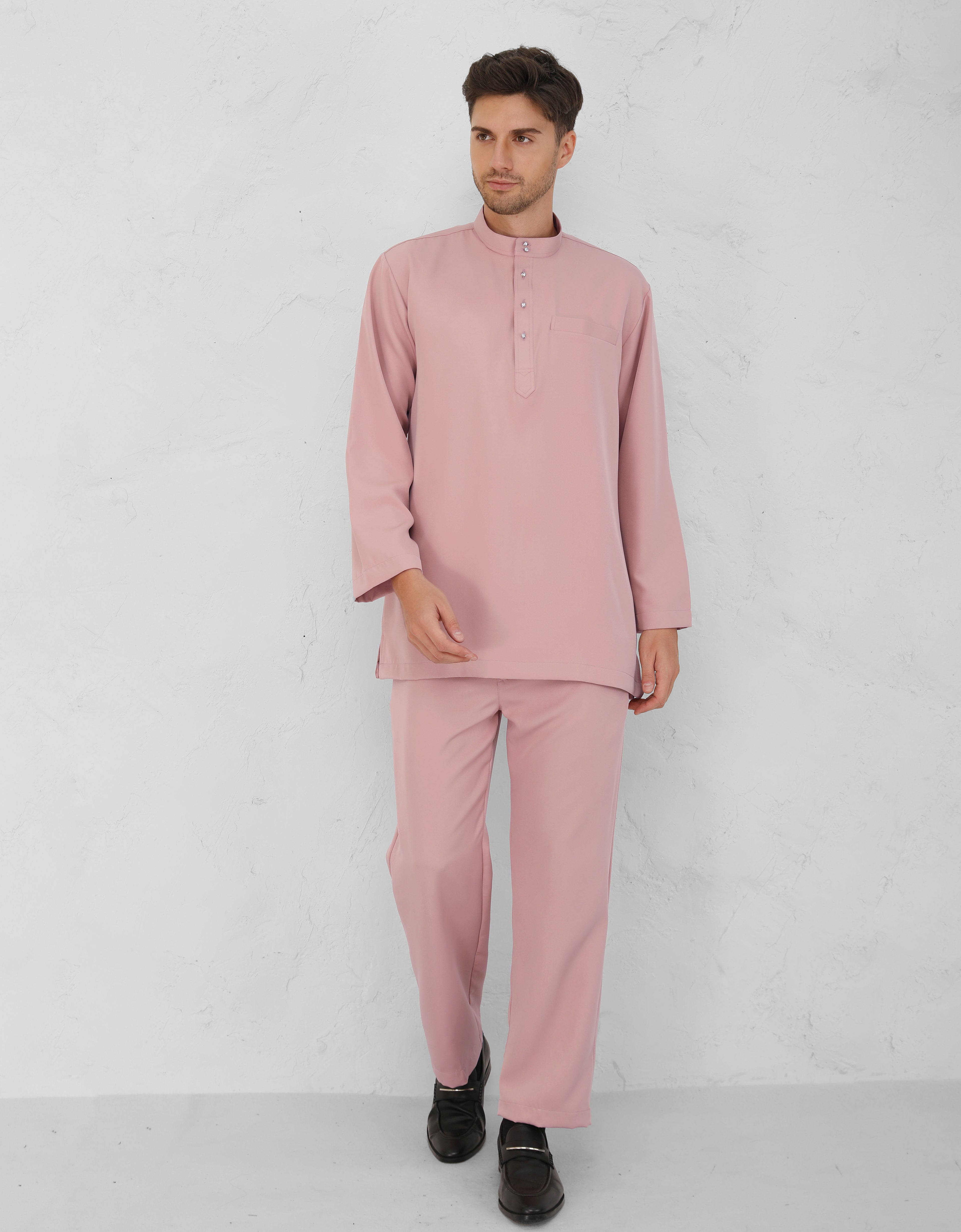 BAJU MELAYU BAYU (DUSTY PINK)