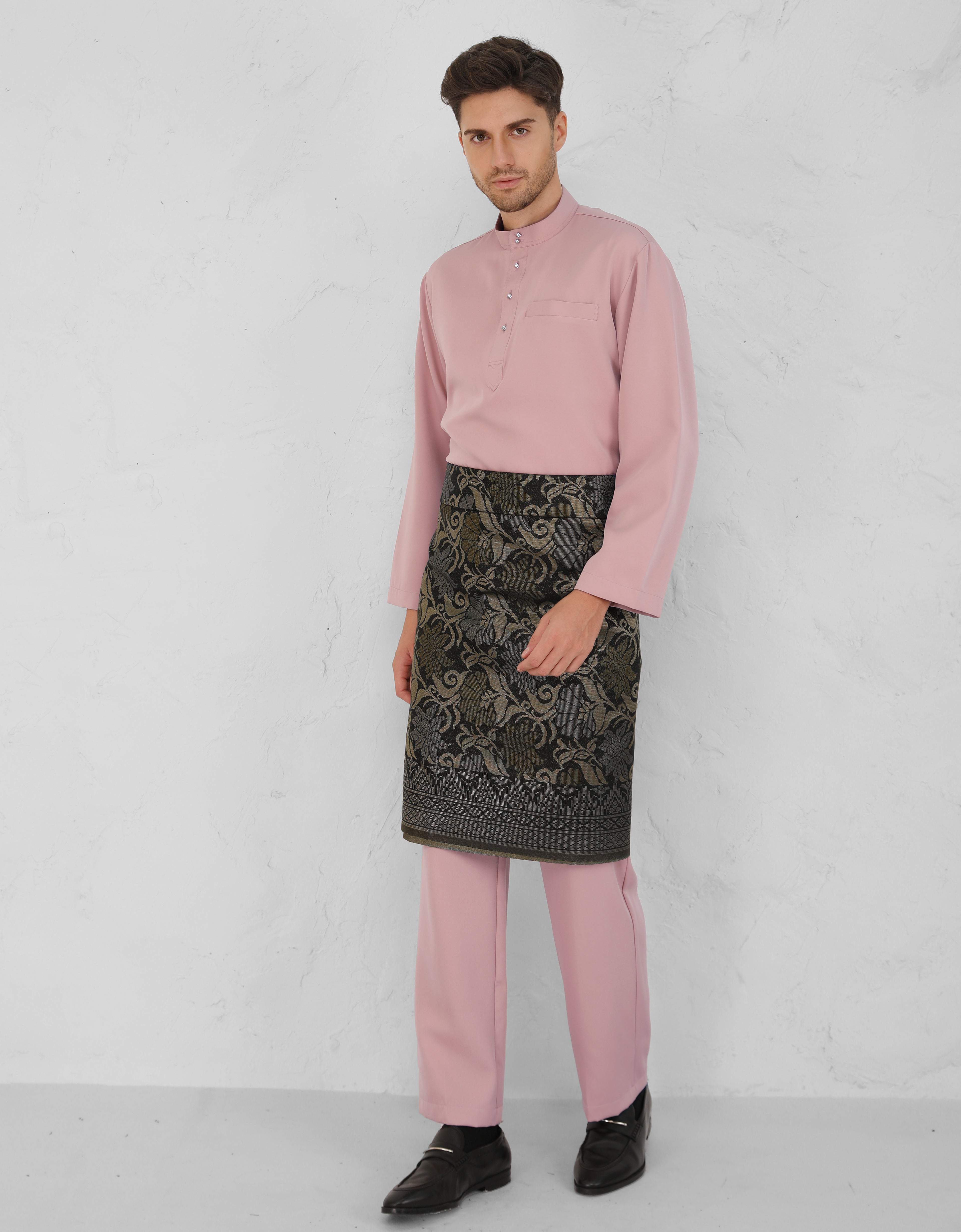 BAJU MELAYU BAYU (DUSTY PINK)