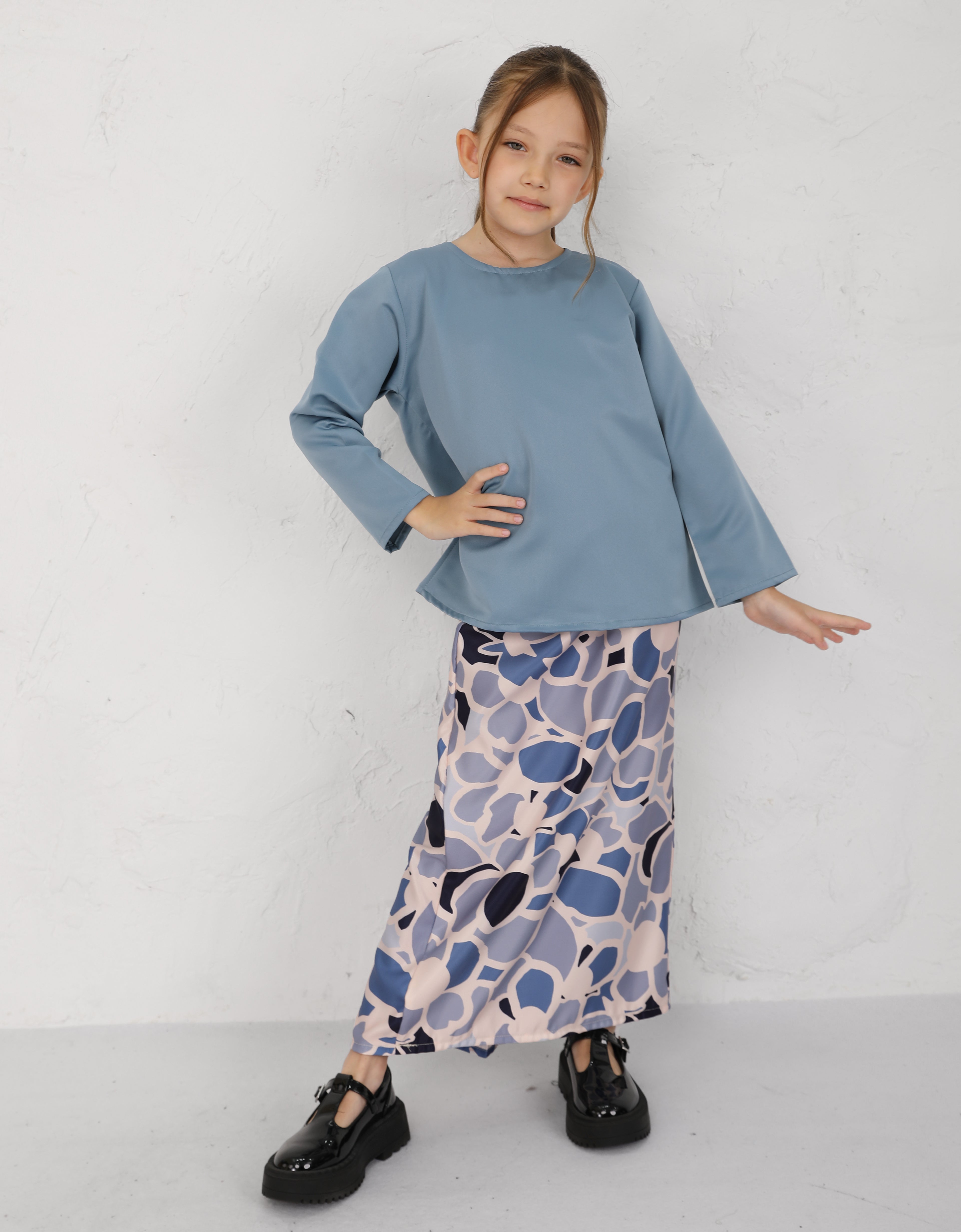 KIDS BAJU KURUNG KEDAH SAMARA (LAGOON)