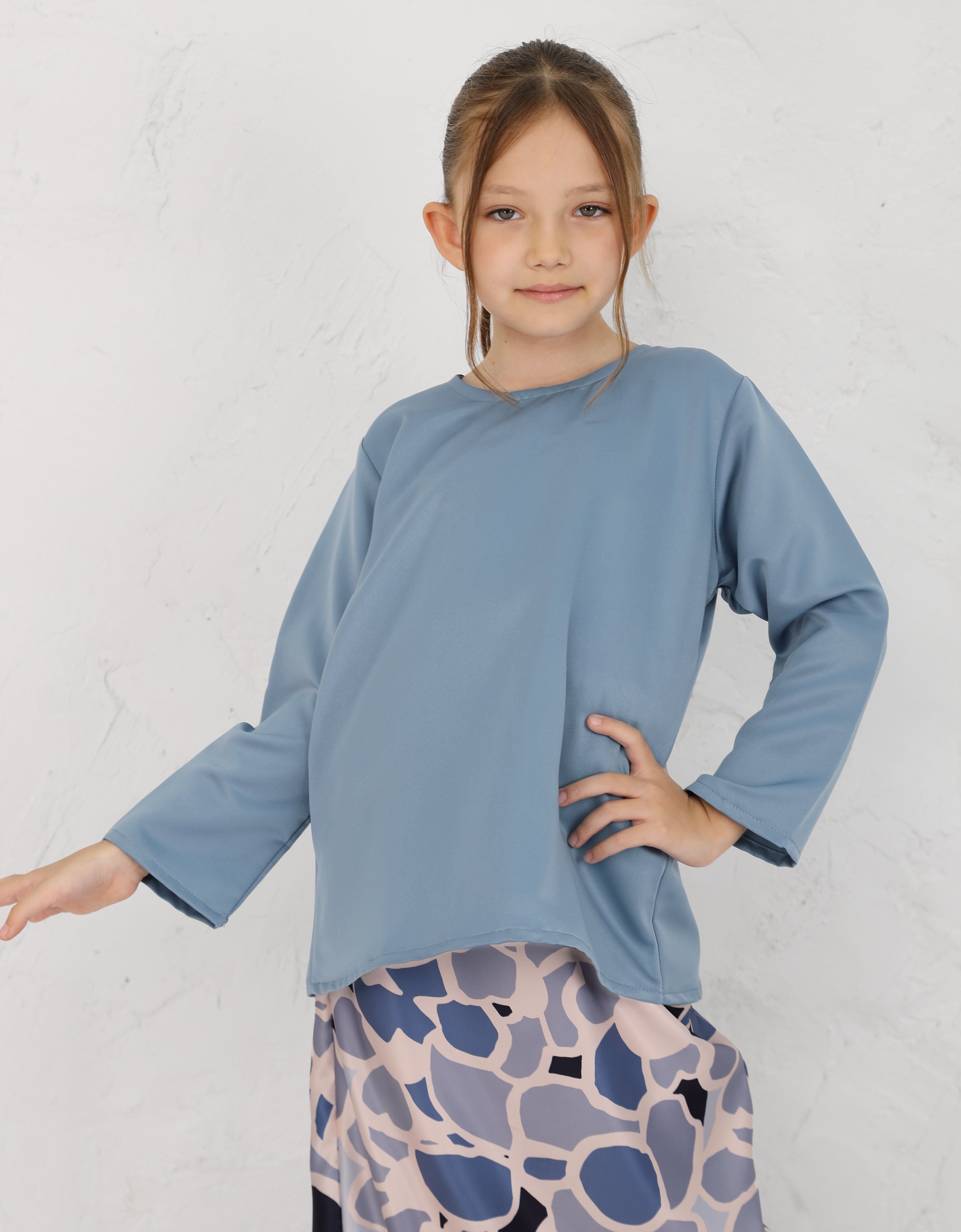 KIDS BAJU KURUNG KEDAH SAMARA (LAGOON)