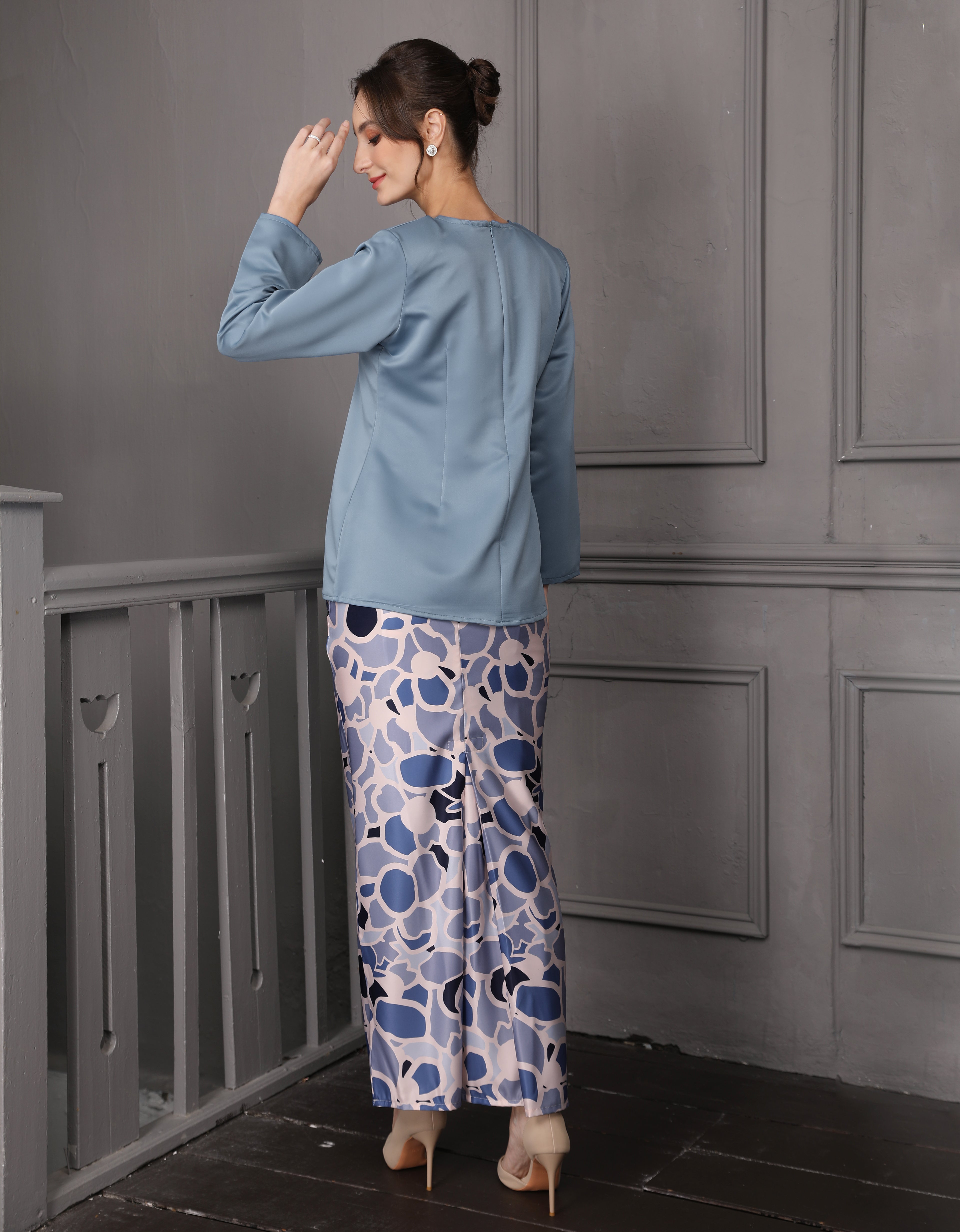 BAJU KURUNG KEDAH SAMARA (LAGOON)