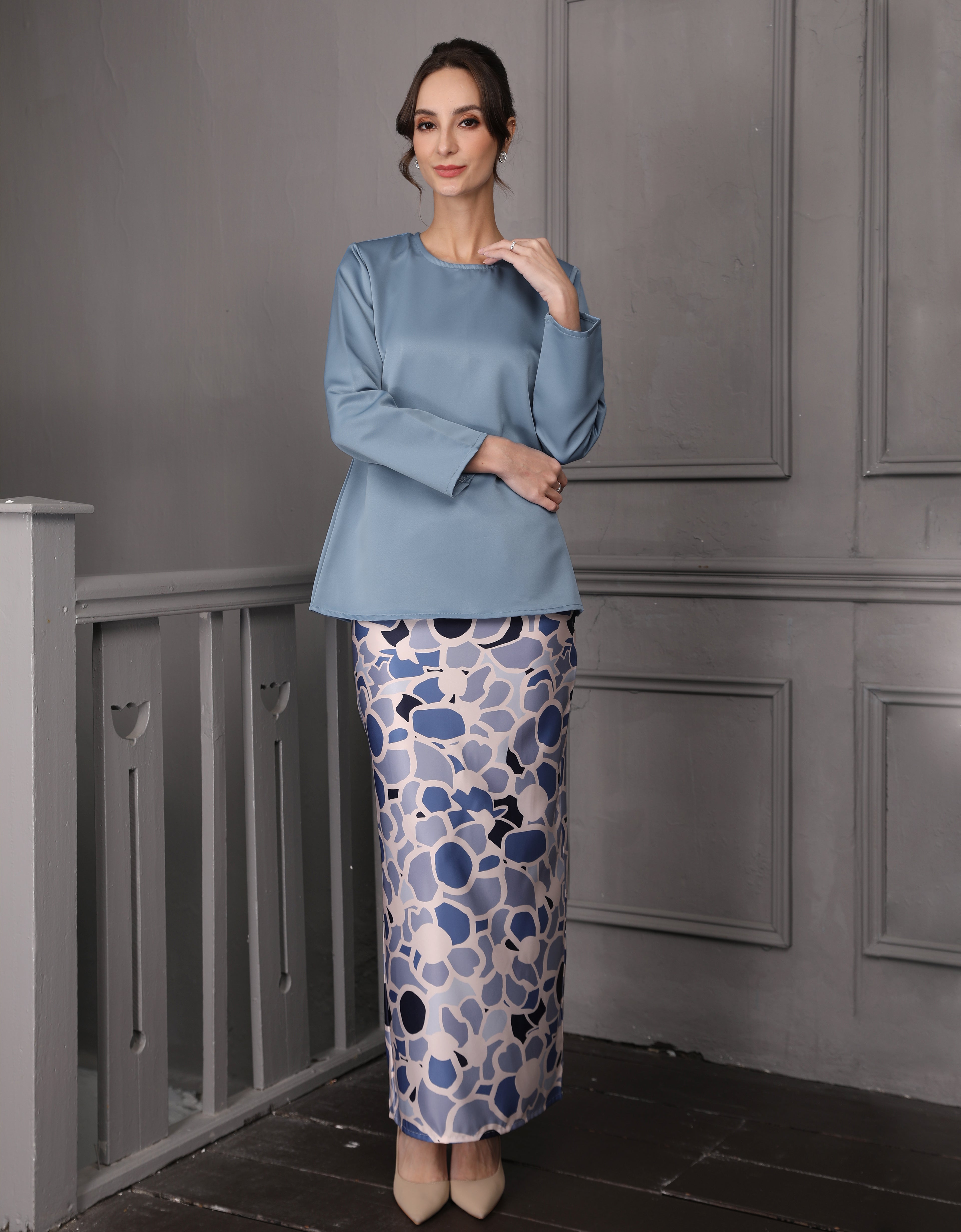 BAJU KURUNG KEDAH SAMARA (LAGOON)