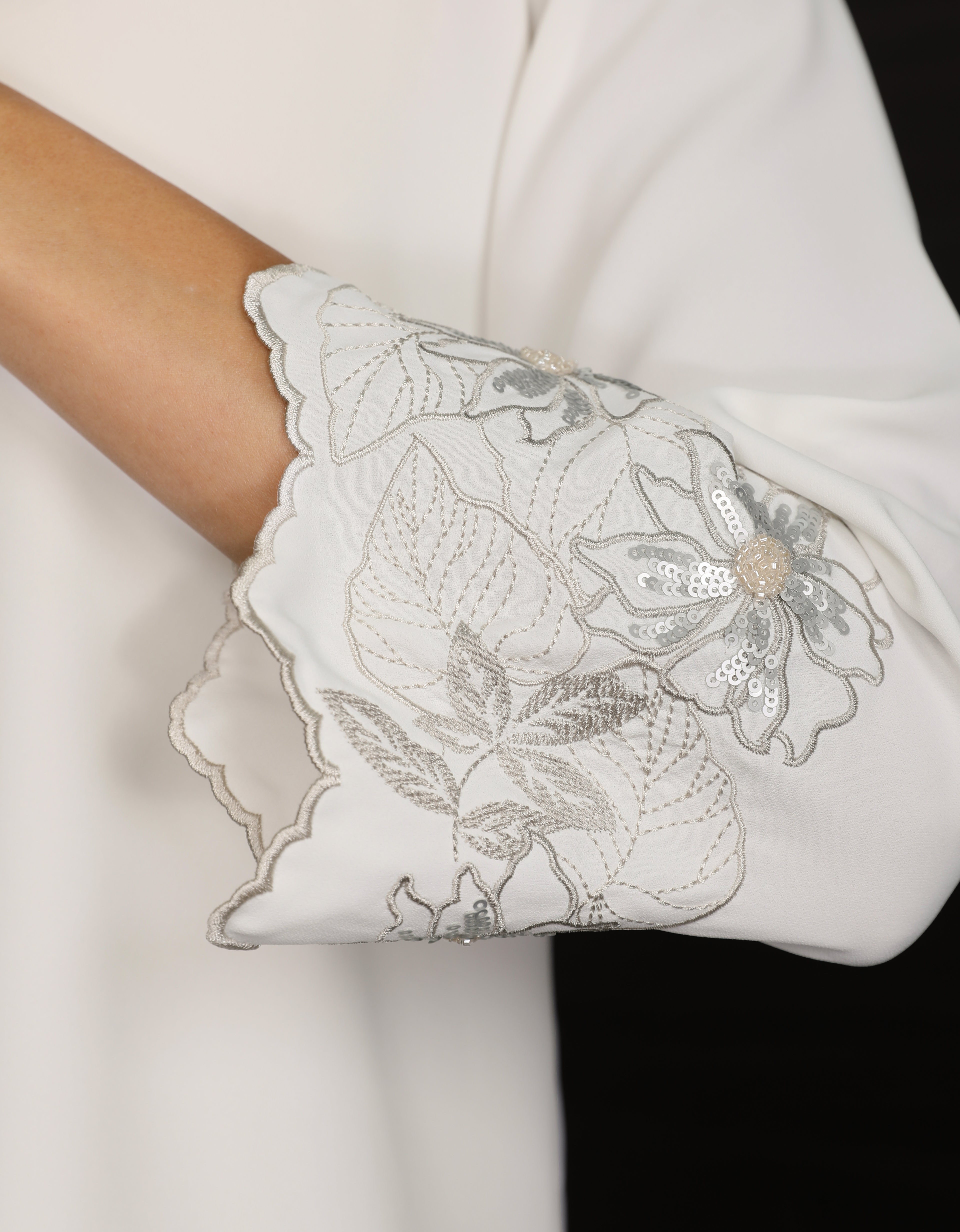 BAJU KURUNG KEDAH CHALINA (OFF WHITE)