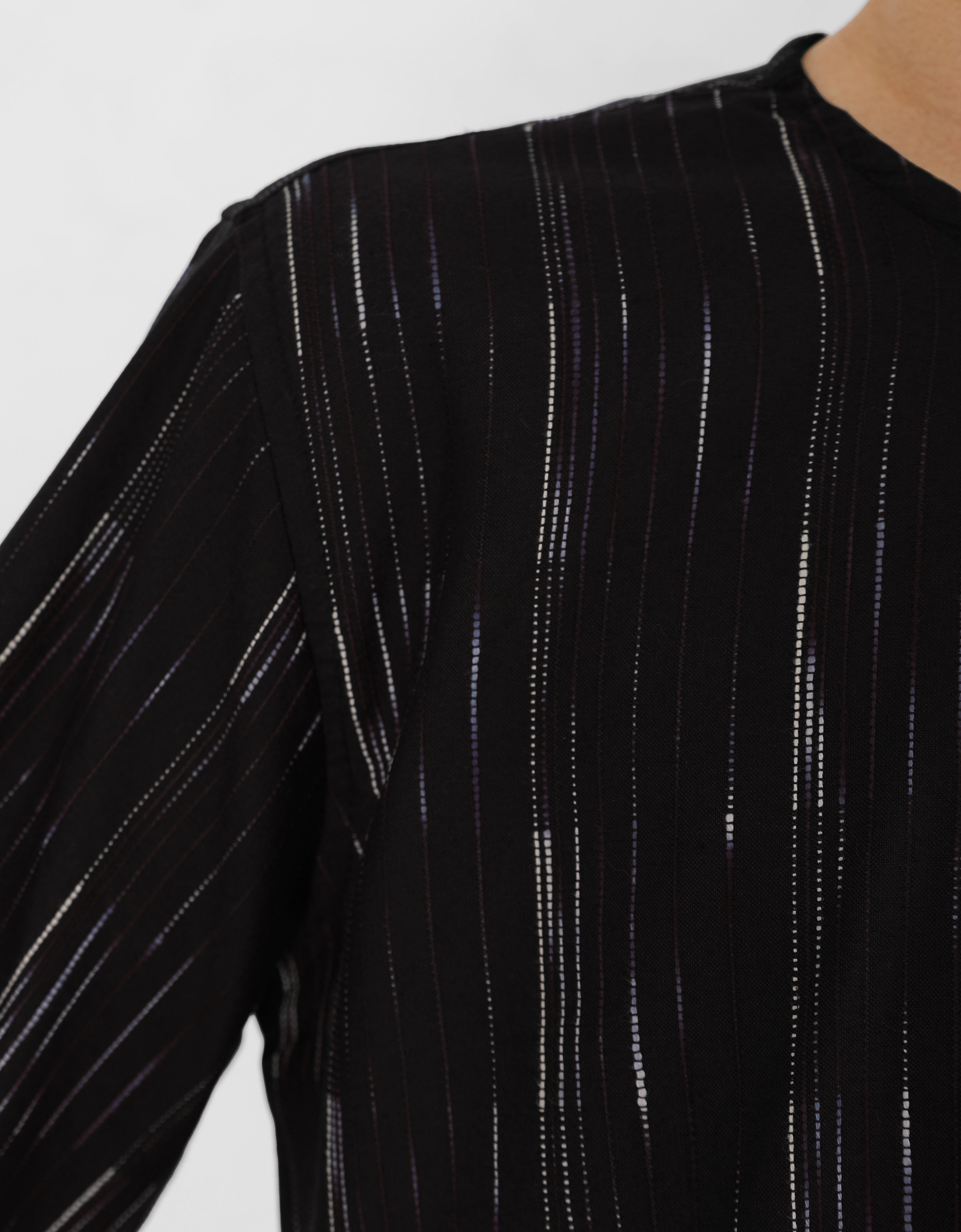 KURTA DARUNA L/S (BLACK)