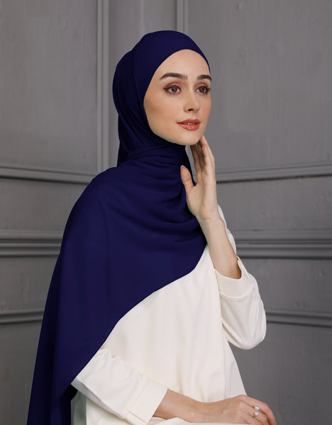 ELICA SHAWL (NAVY BLUE) – GIO FABRICS
