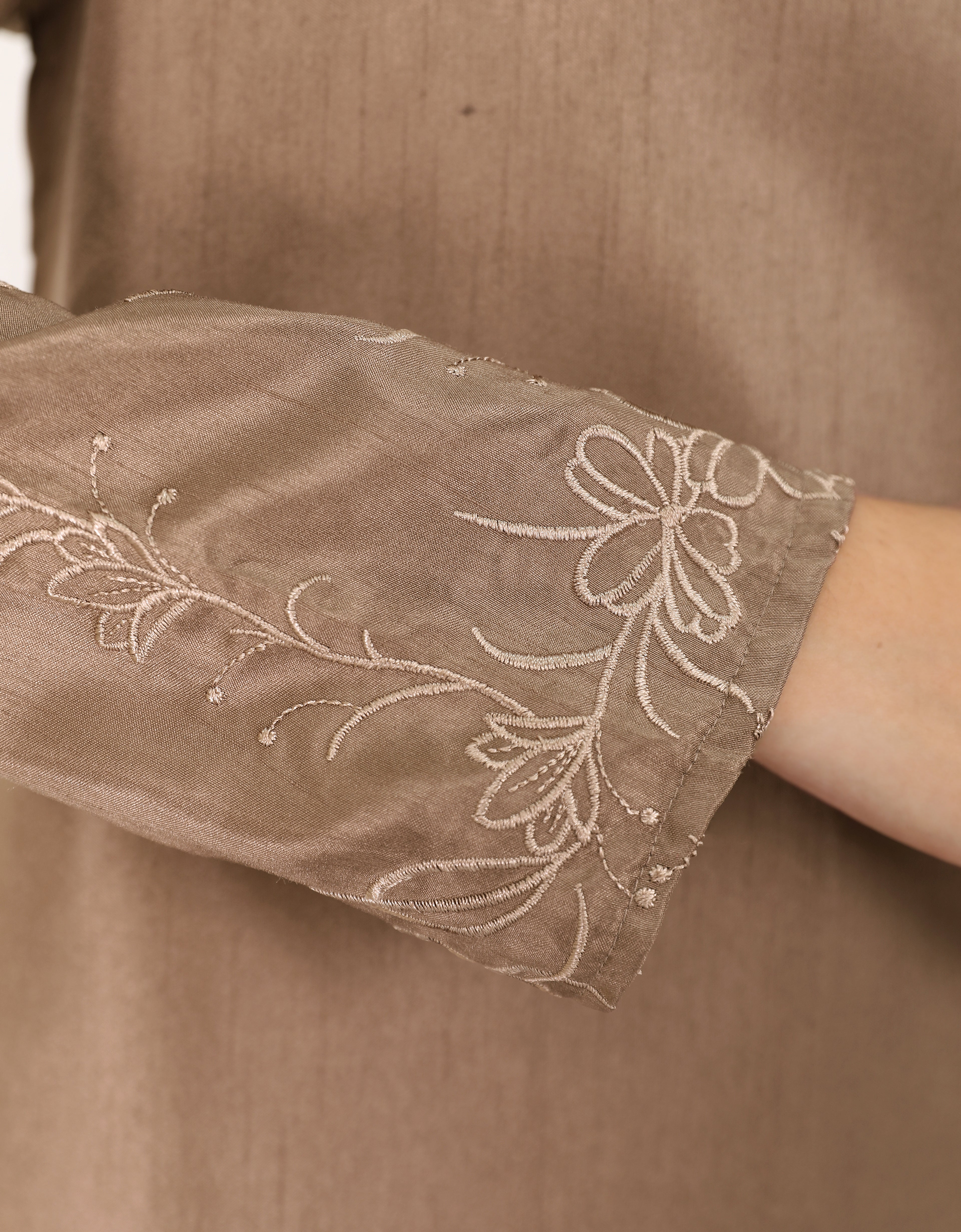 BAJU KURUNG PAHANG MODEN FIANNA (MOCHA)