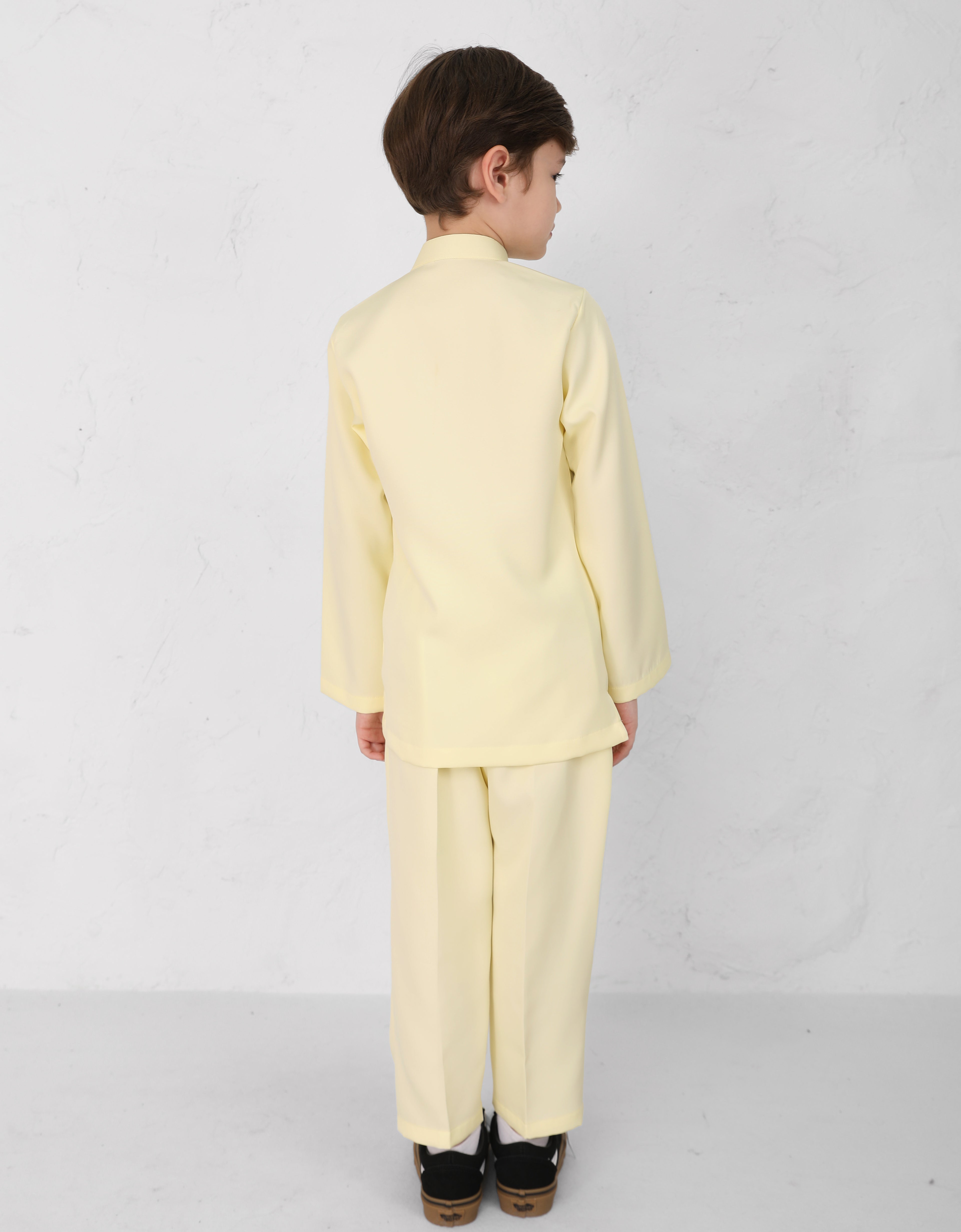 KIDS BAJU MELAYU AQSAD S/FIT (SWEET YELLOW)
