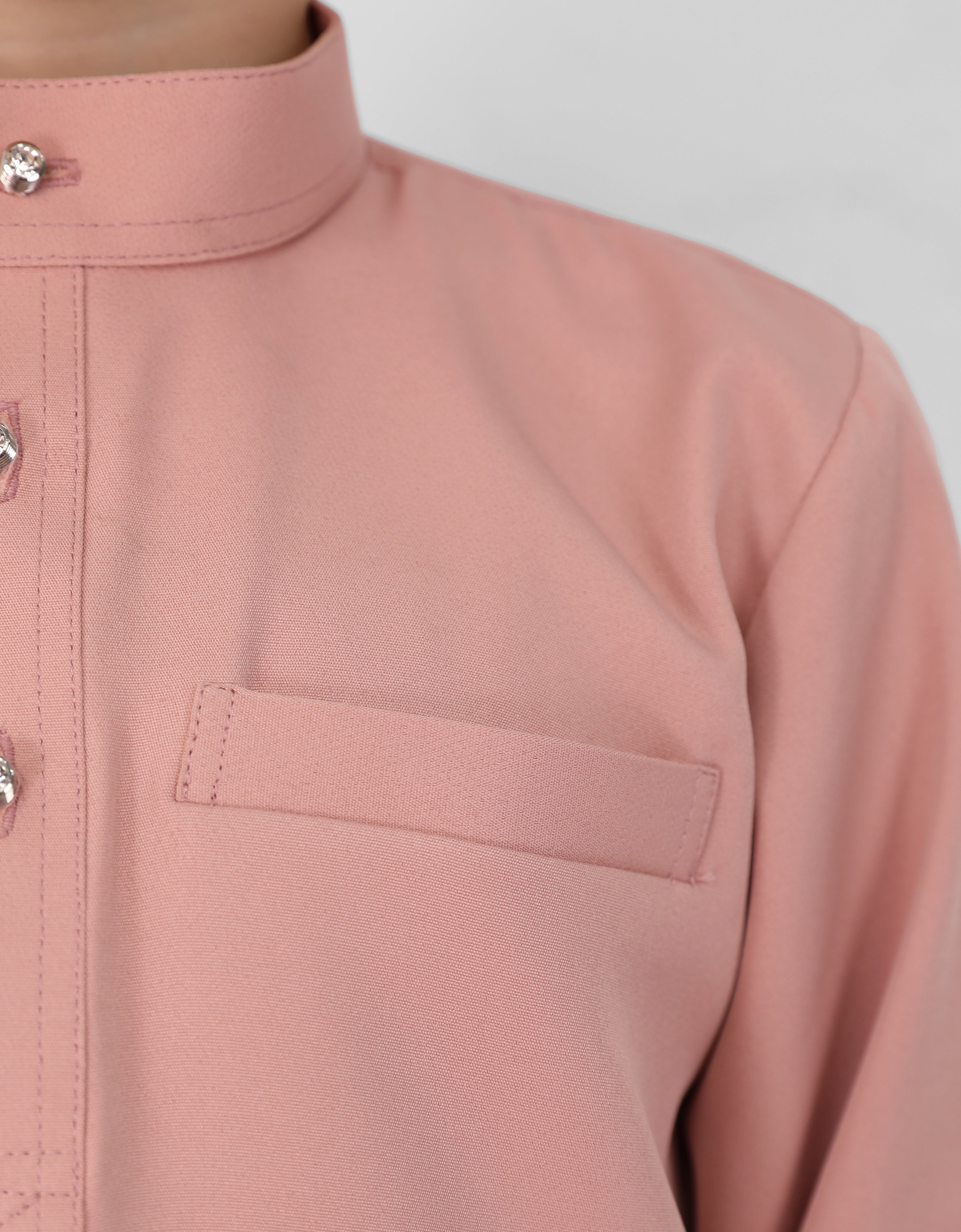 KIDS BAJU MELAYU AQSAD S/FIT (DUSTY PINK)