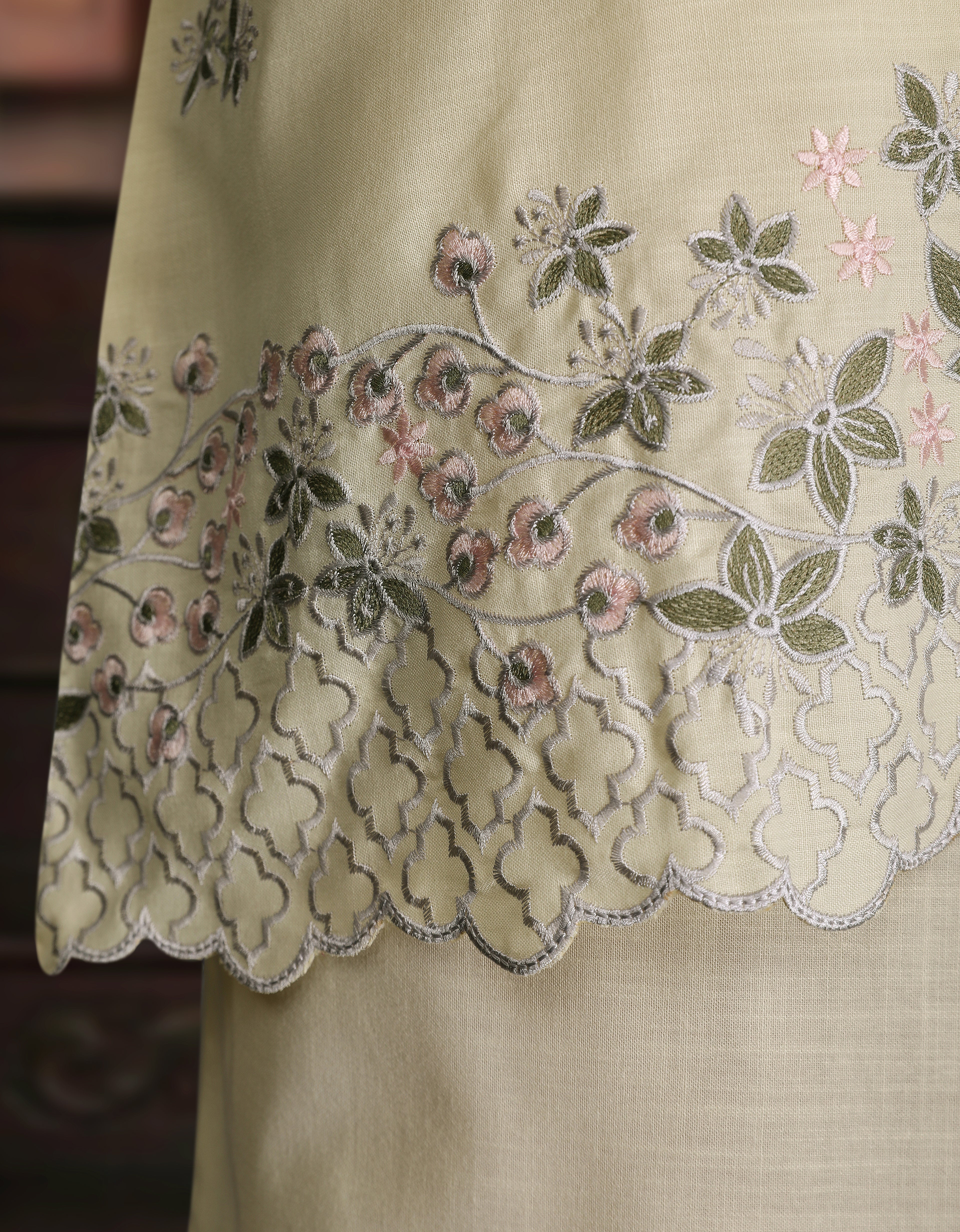 KIDS BAJU KURUNG PAHANG MODEN KAELIN (SWEET YELLOW)