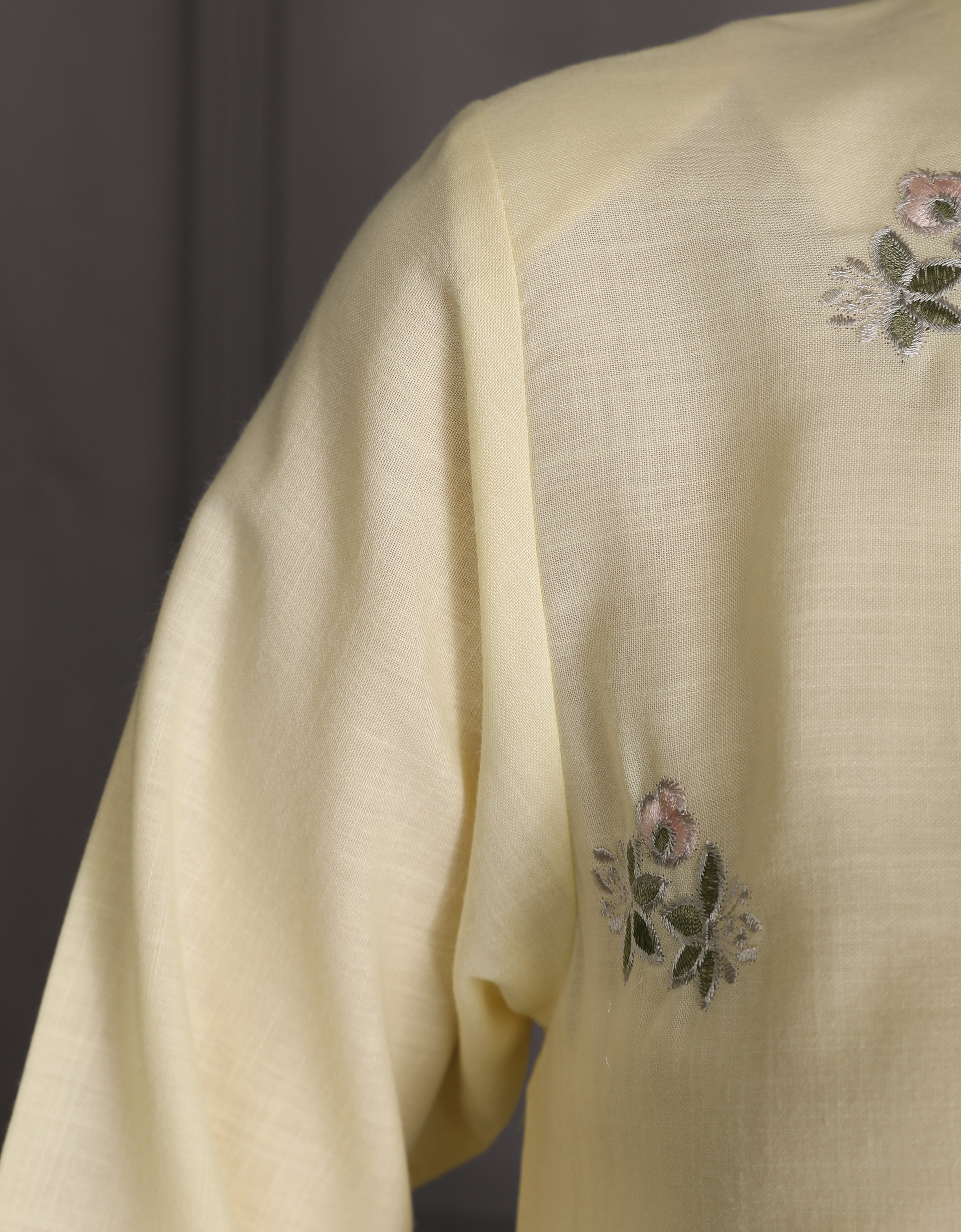 BAJU KURUNG PAHANG MODEN KAELIN (SWEET YELLOW)