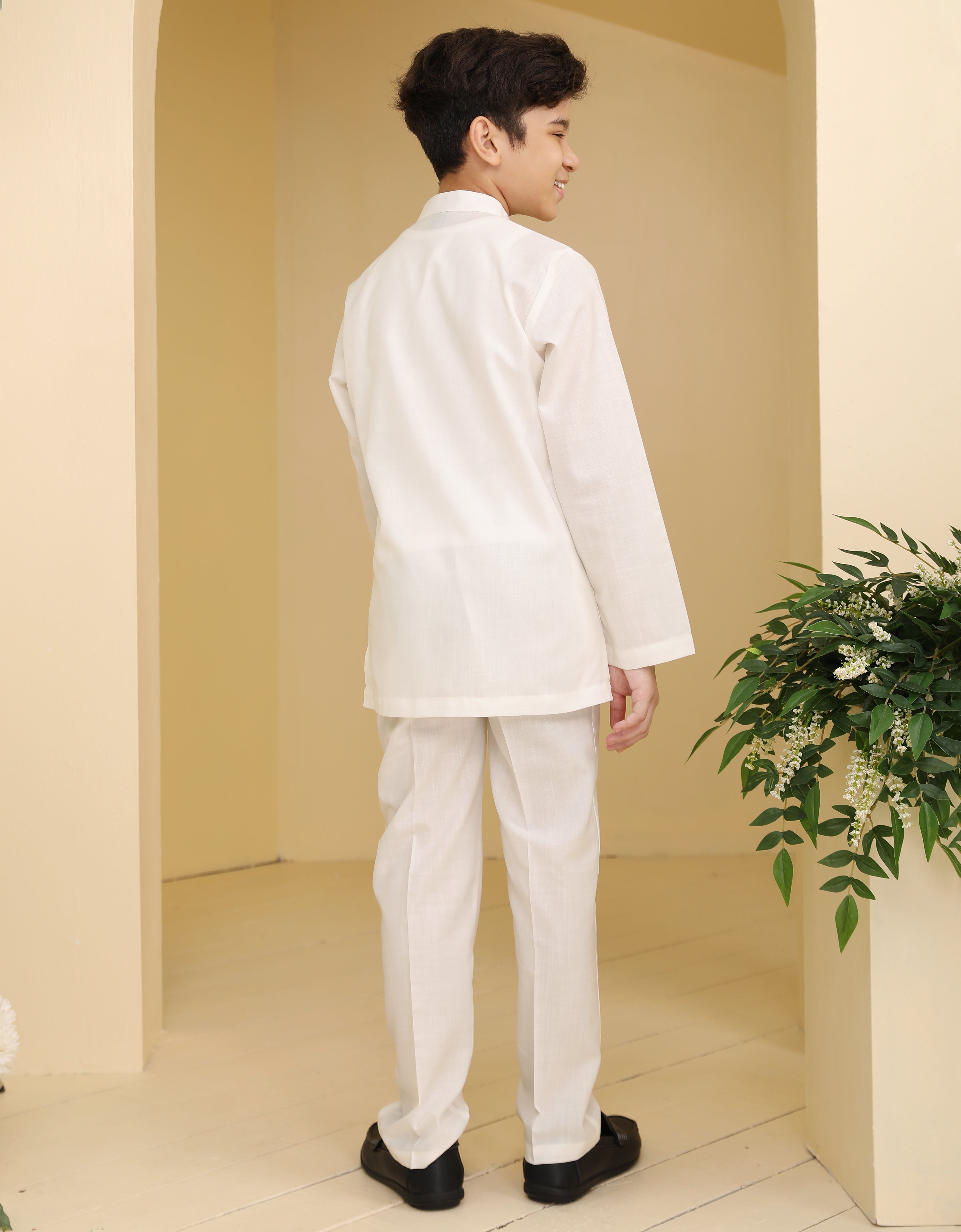 KIDS BAJU MELAYU ANDRE (OFF WHITE)