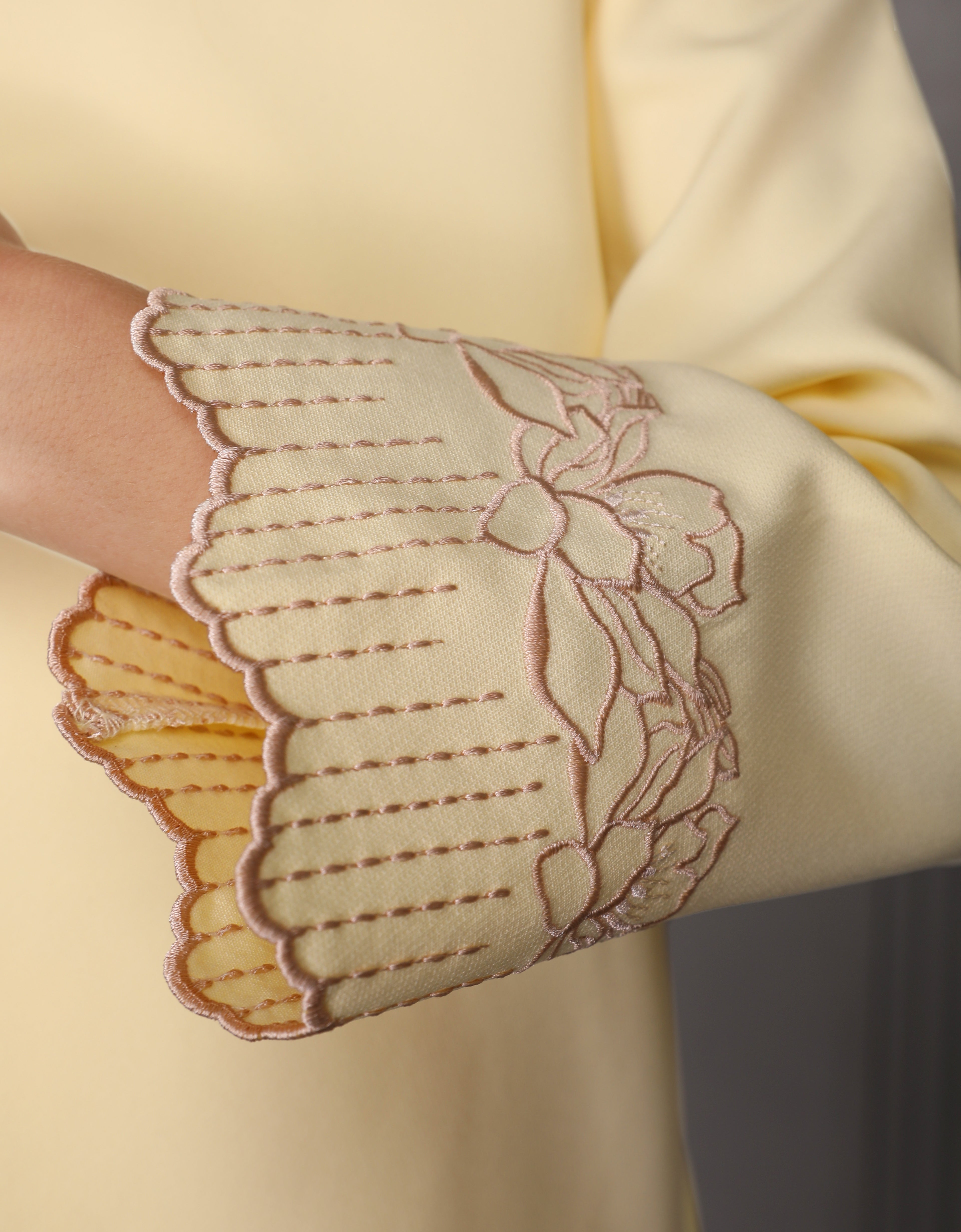 KIDS BAJU KURUNG KEDAH DOVIE (SWEET YELLOW)