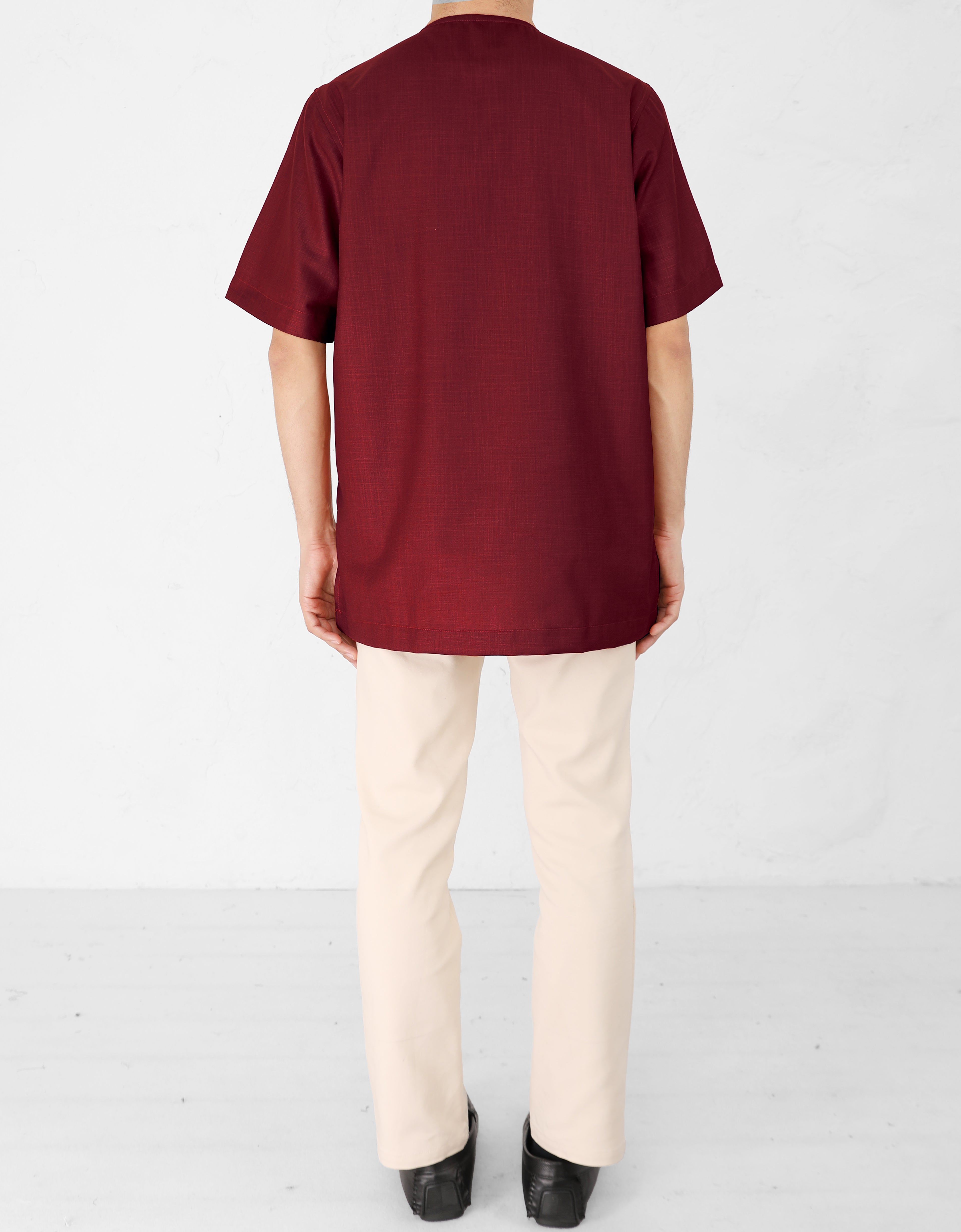 KURTA ADYAN S/S (MAROON)