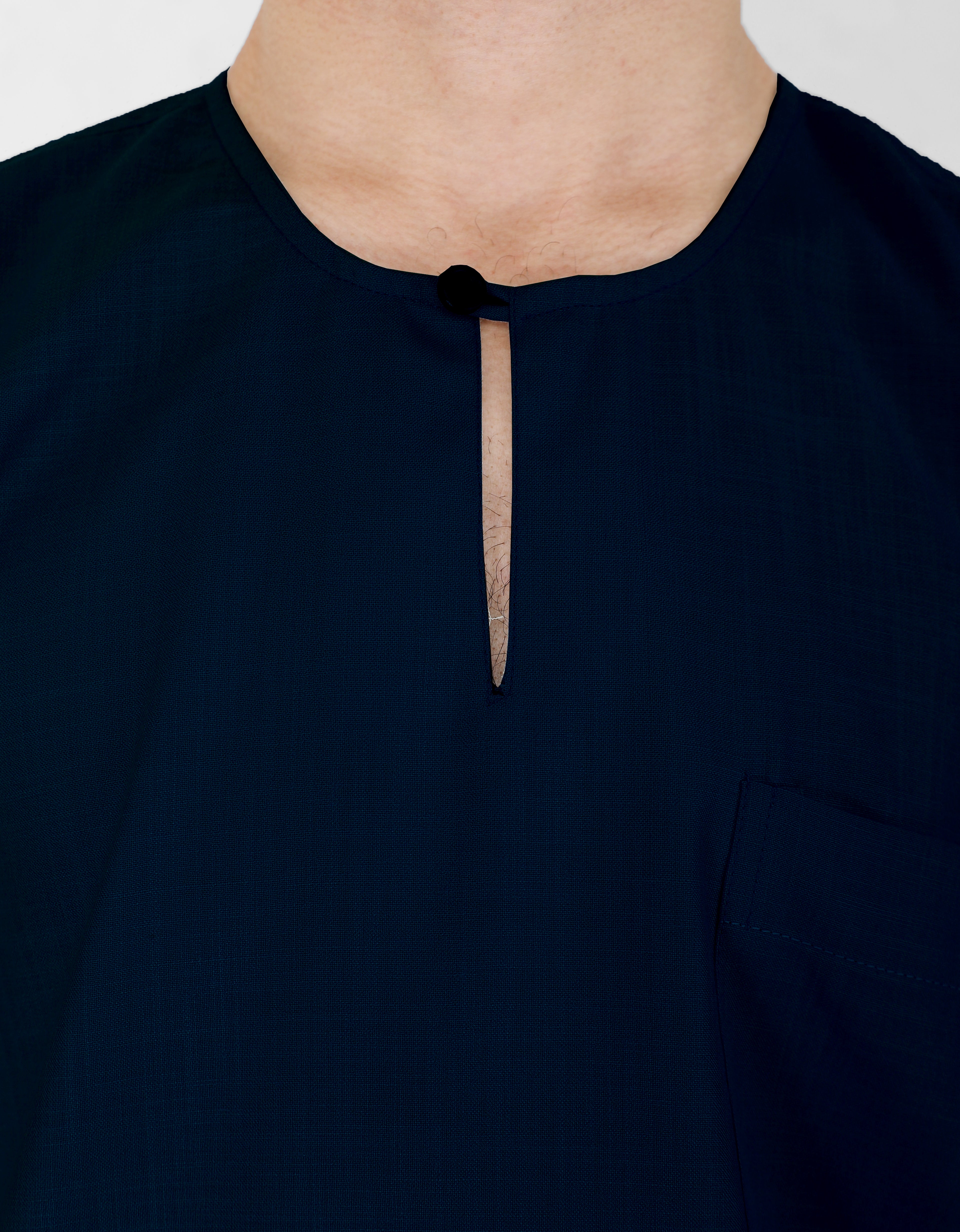 KURTA ADYAN S/S (NAVY BLUE)