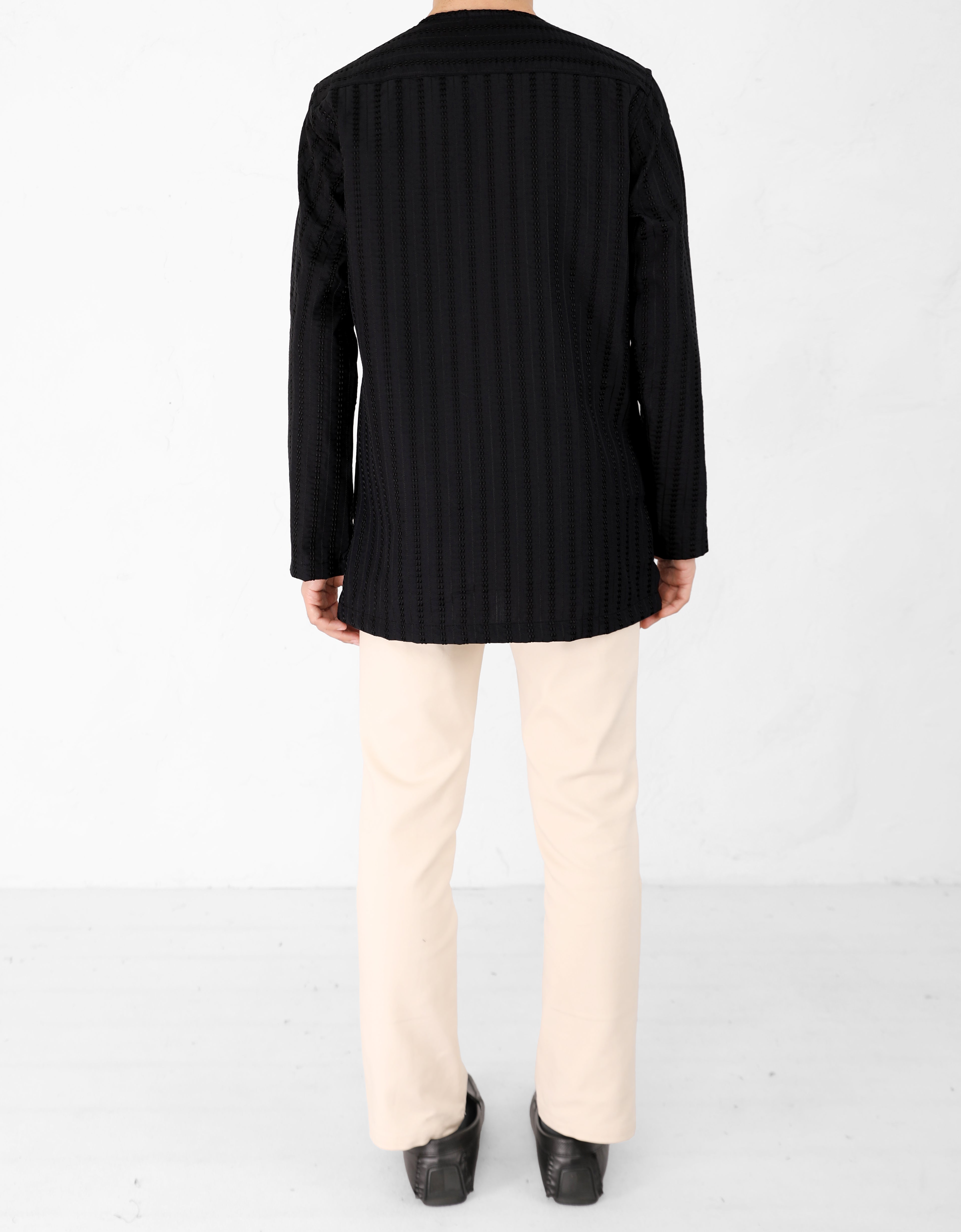 KURTA HILMAN L/S (BLACK)