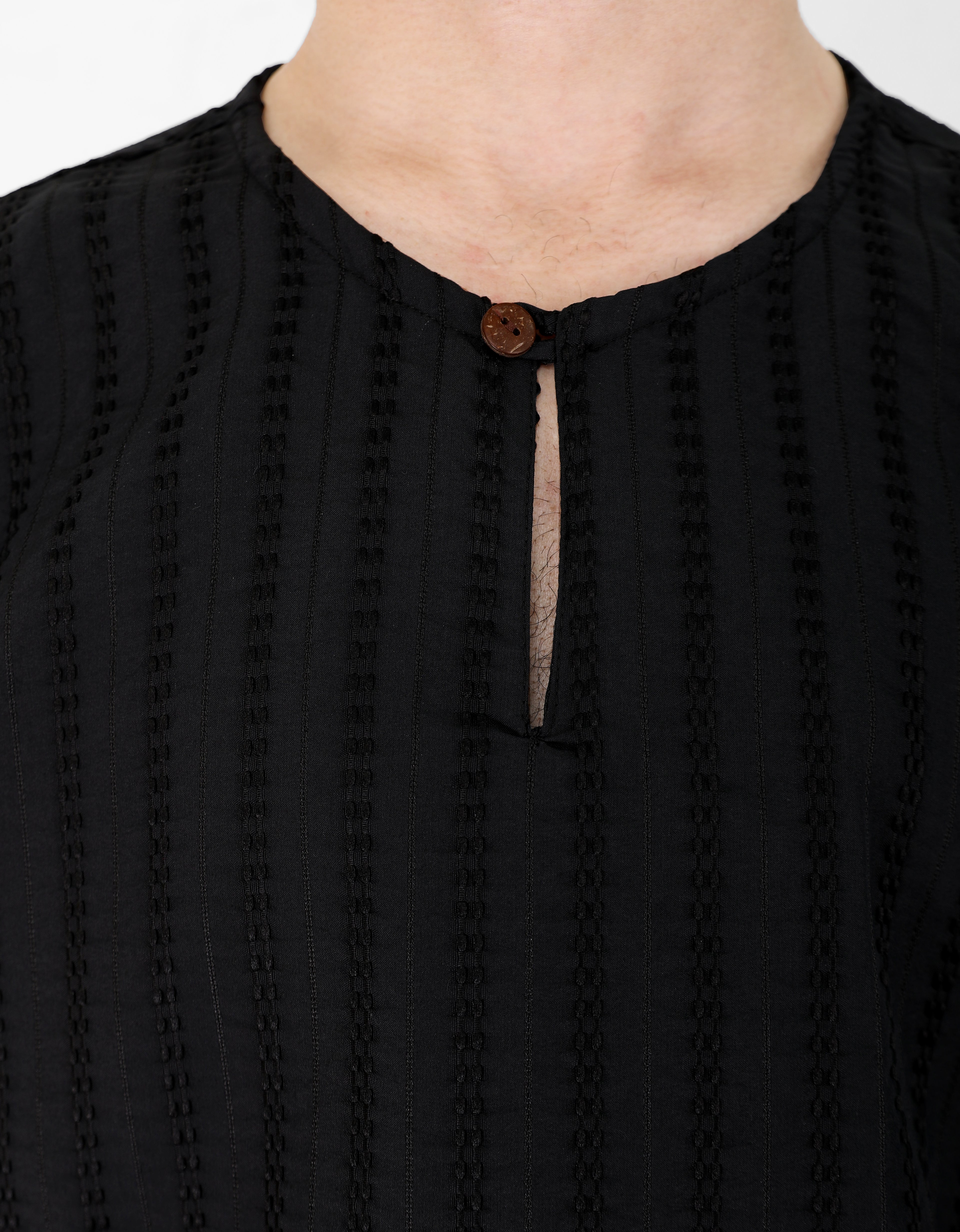 KURTA HILMAN L/S (BLACK)