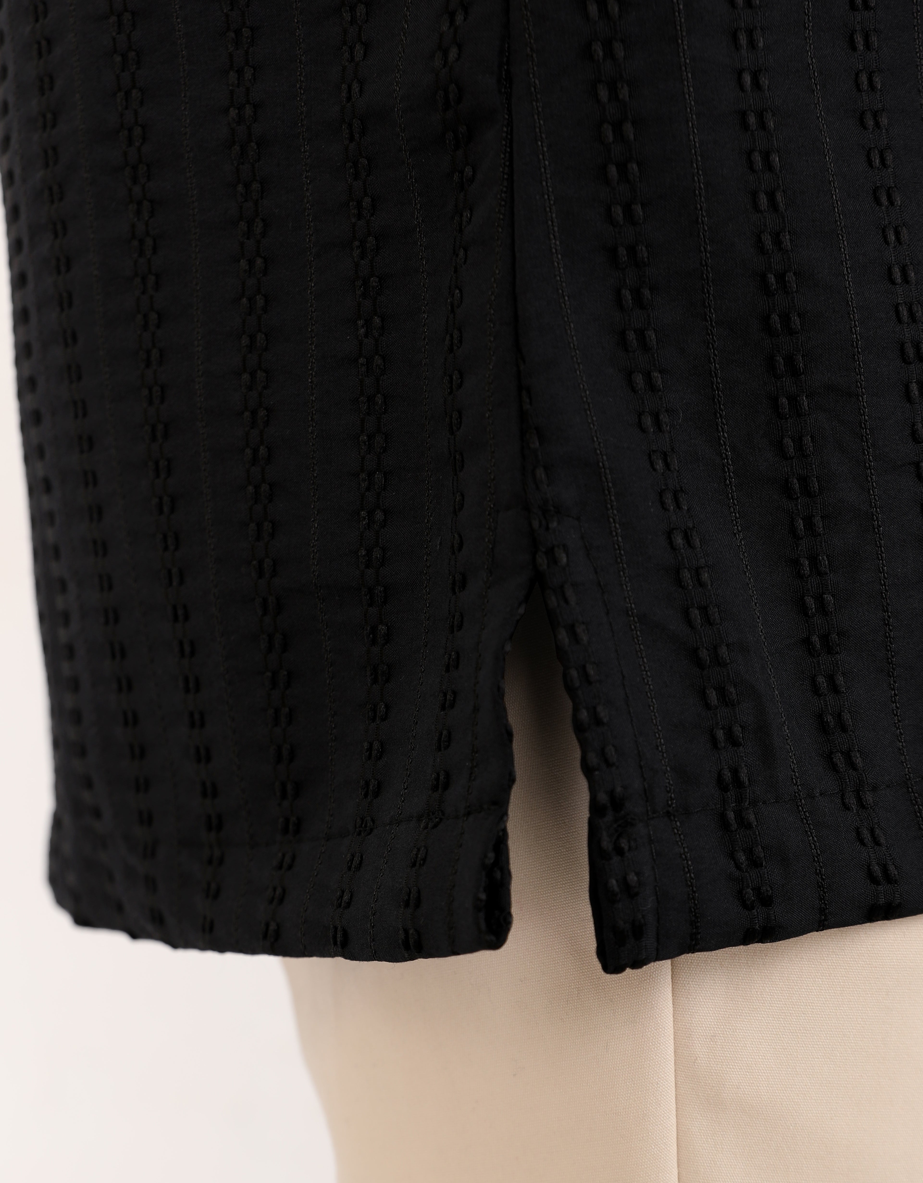 KURTA HILMAN L/S (BLACK)