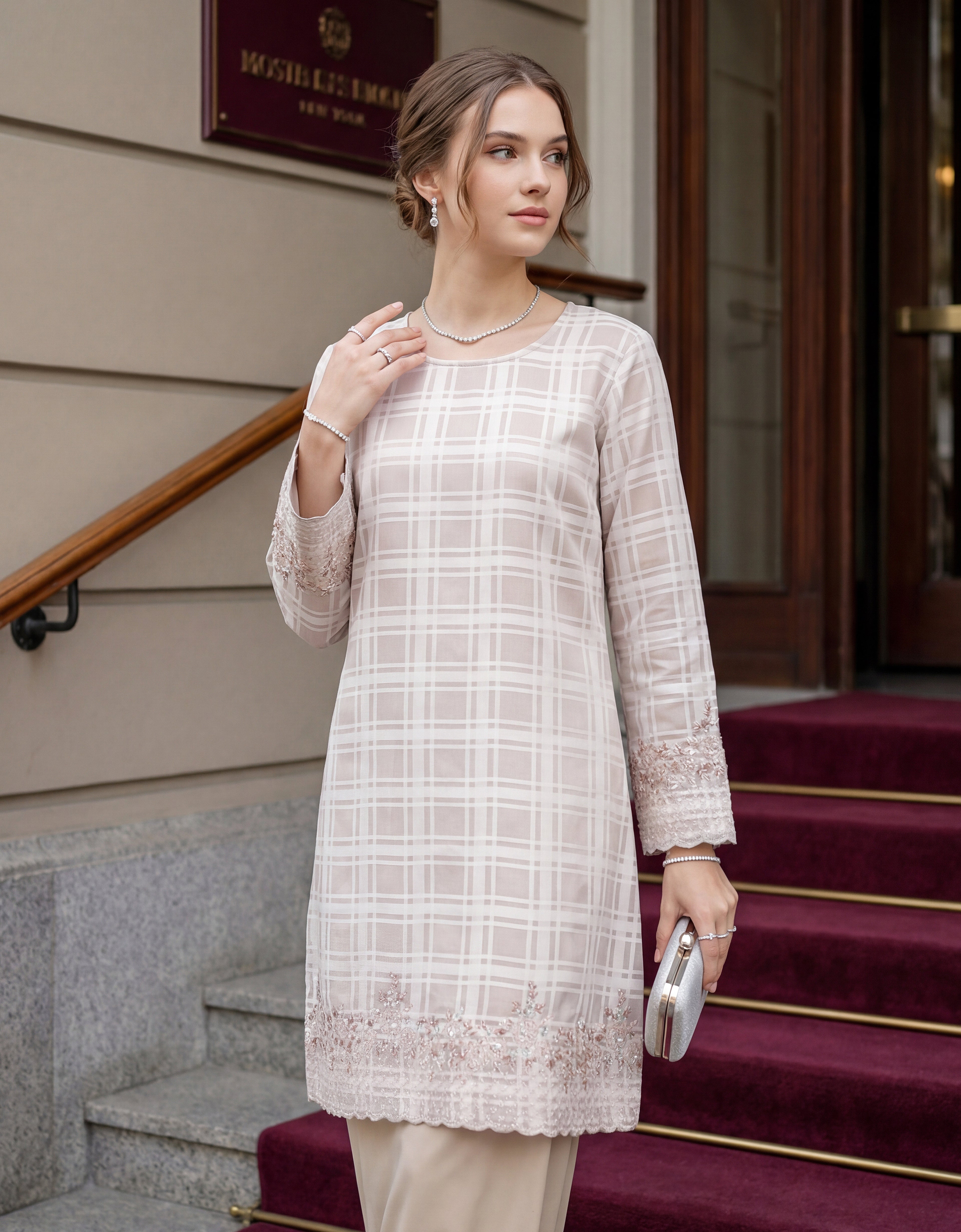 BAJU KURUNG PAHANG MODEN NAYARA (NUDE)