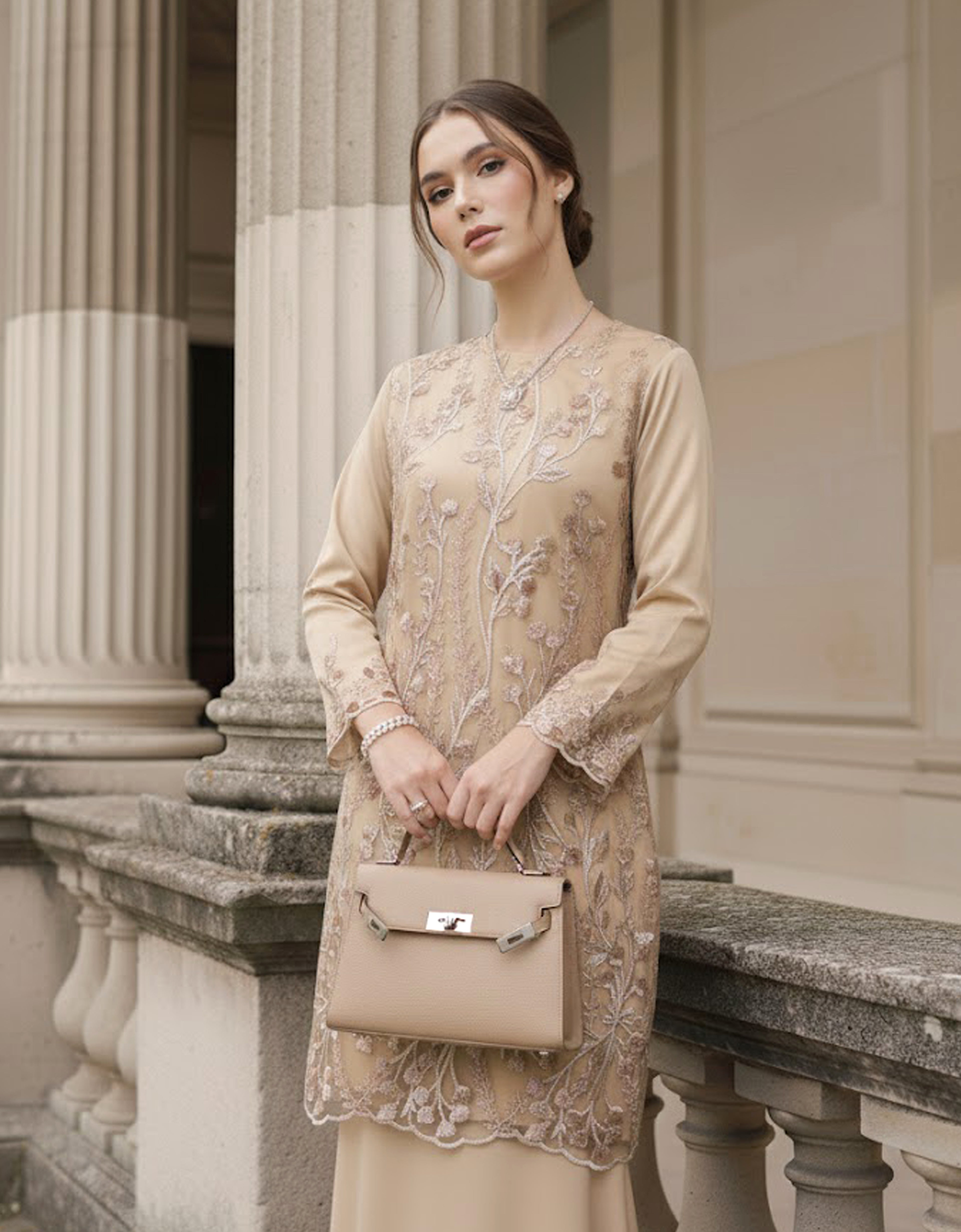 BAJU KURUNG MODEN KAELANI (TORTILLA)