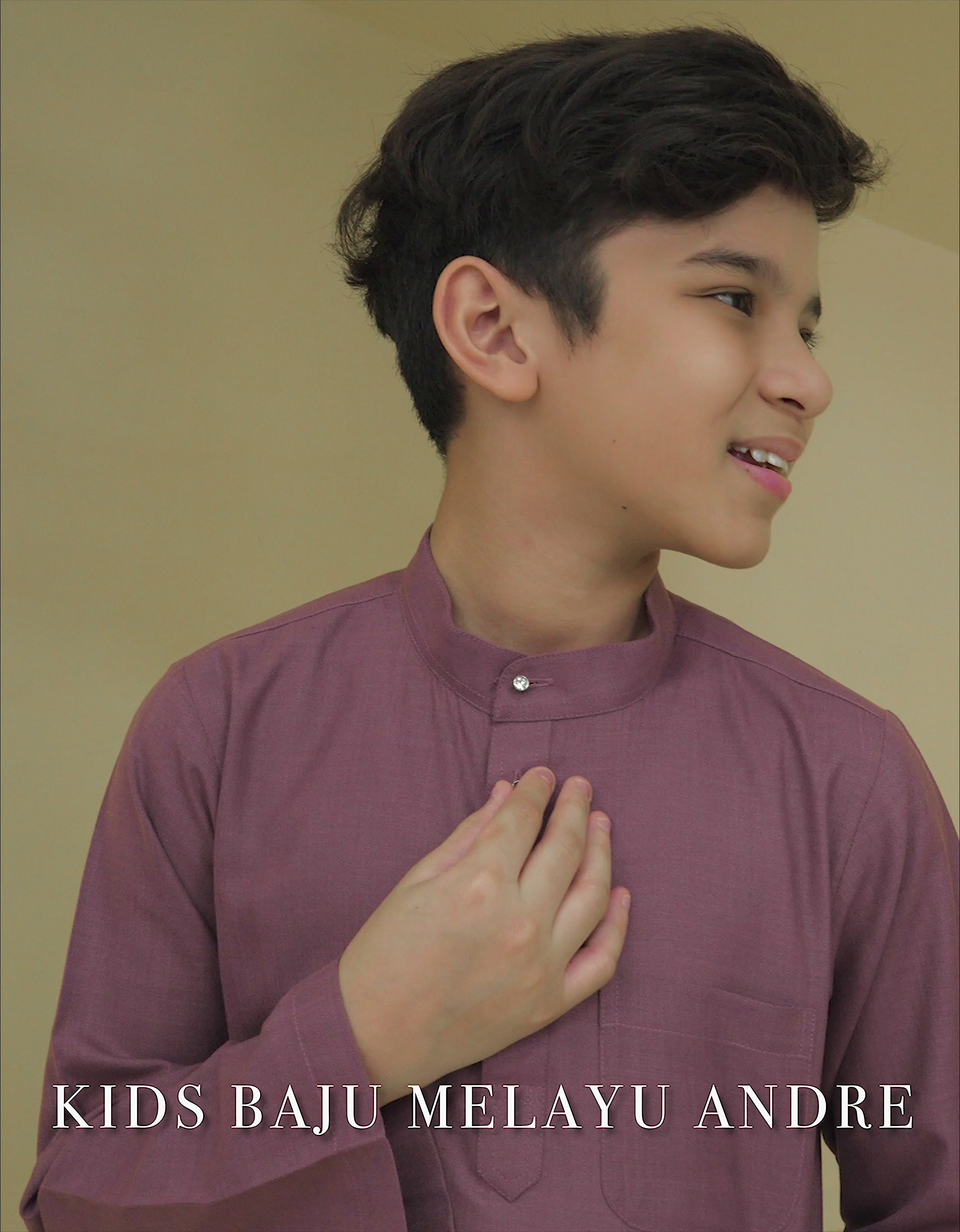 KIDS BAJU MELAYU ANDRE (OFF WHITE)