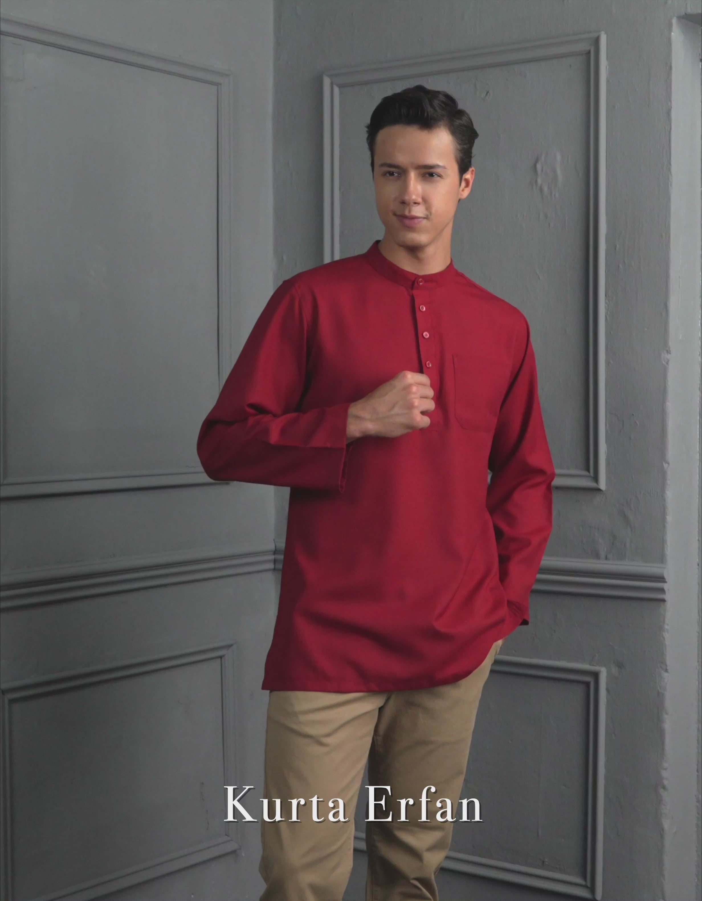 KURTA ERFAN (OFF WHITE)