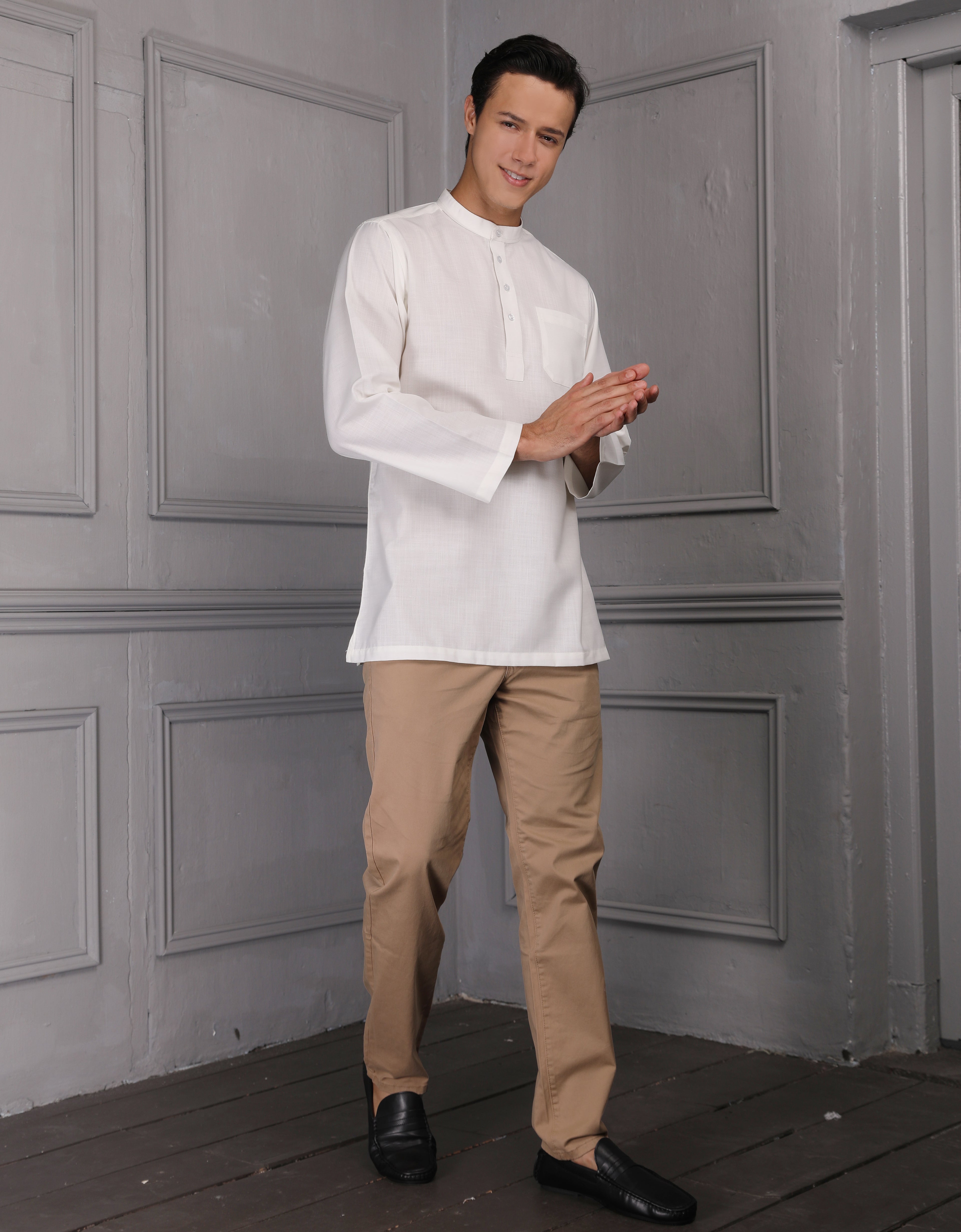 KURTA ERFAN (OFF WHITE)