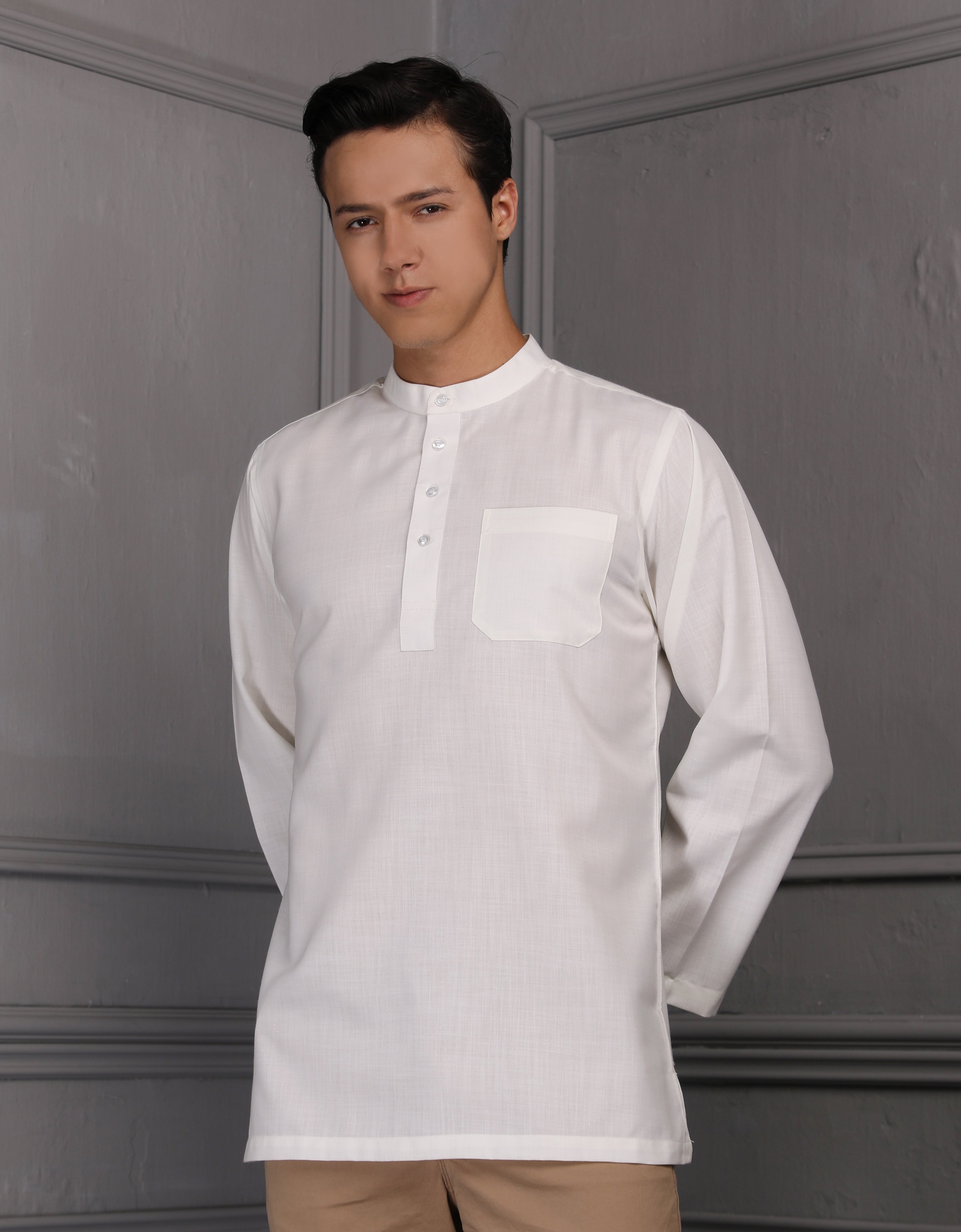 KURTA ERFAN (OFF WHITE)